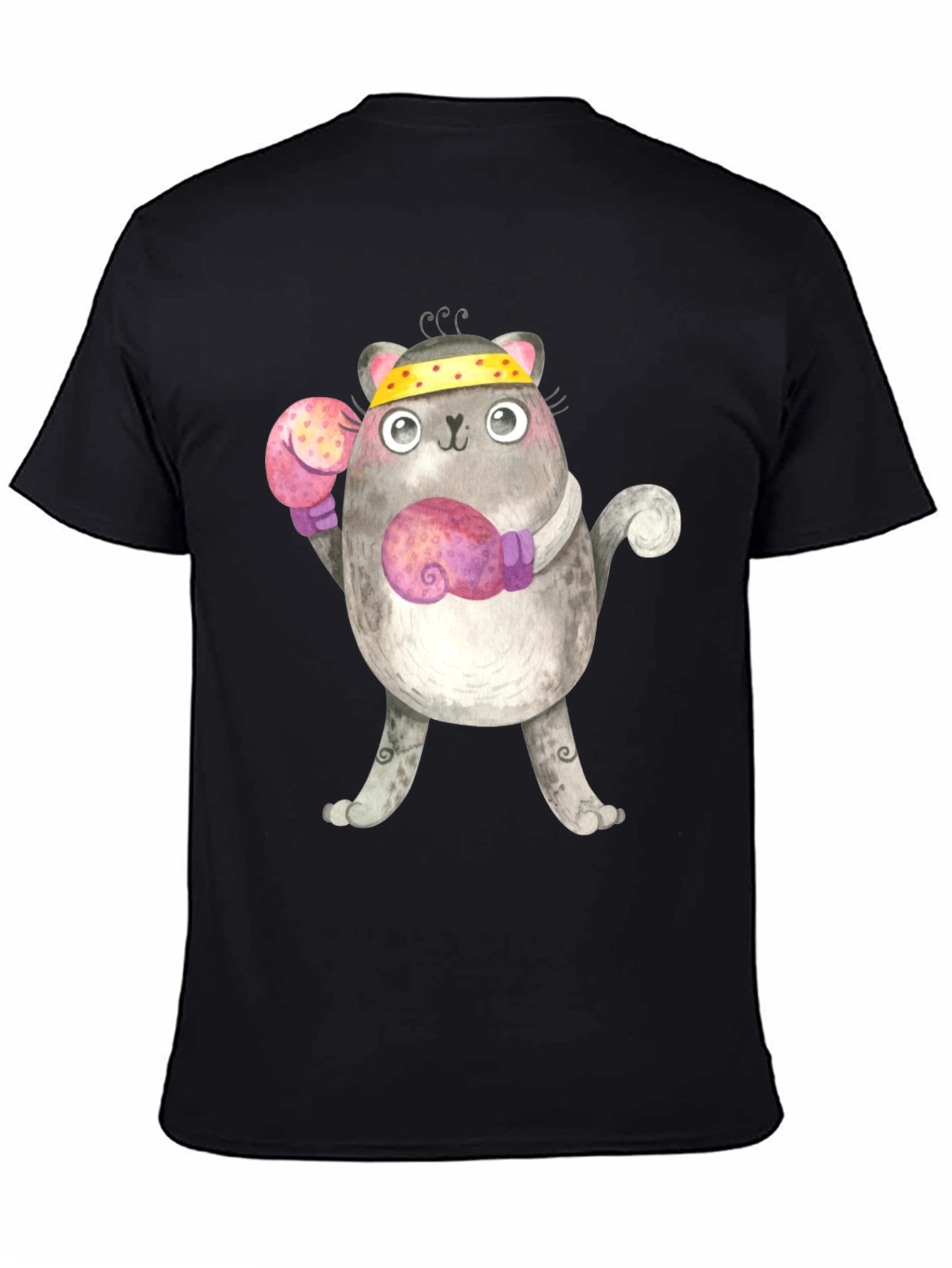 Funny Boxing Cat T-Shirt
