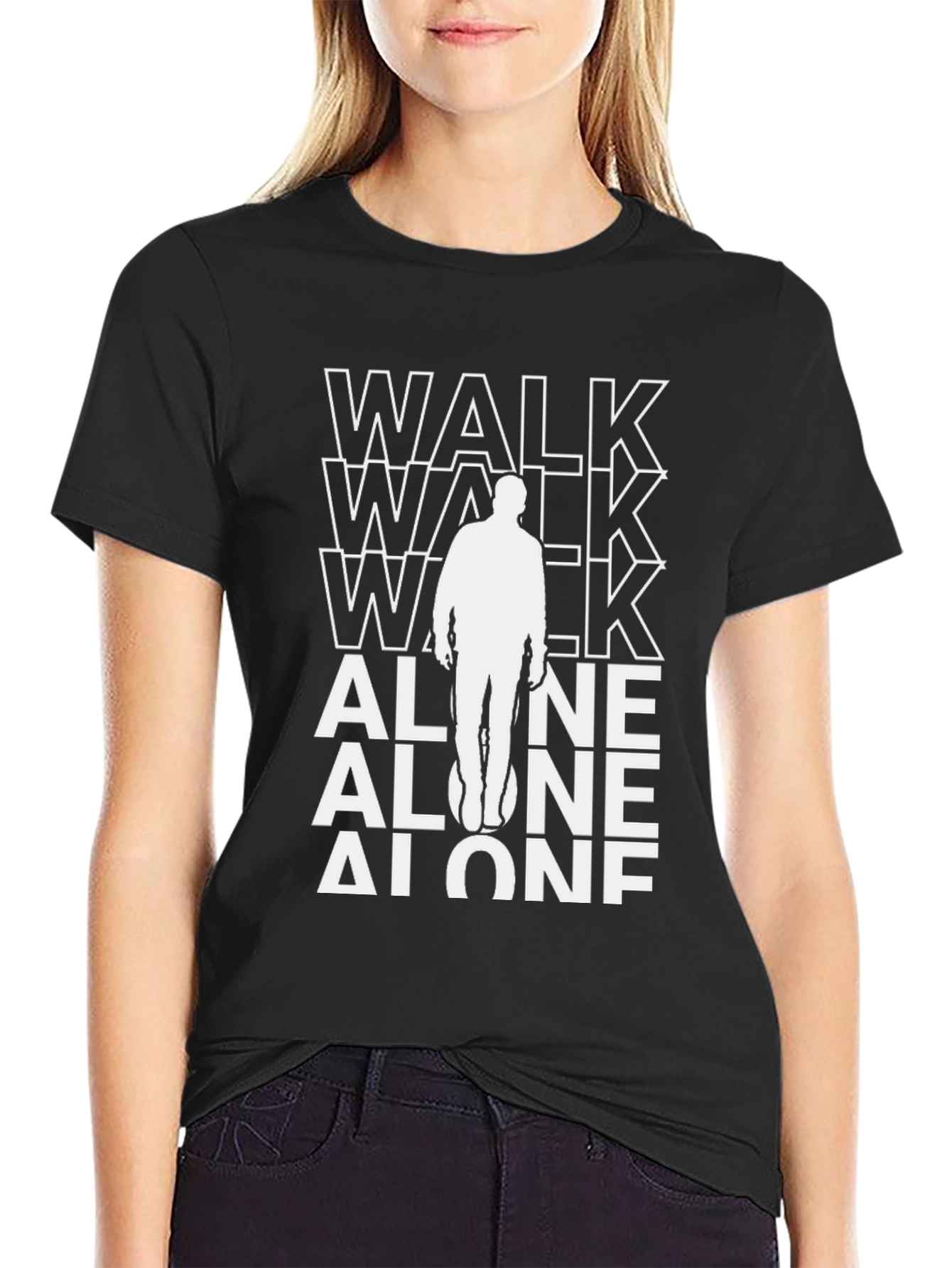 Walk Alone Graphic T-Shirt