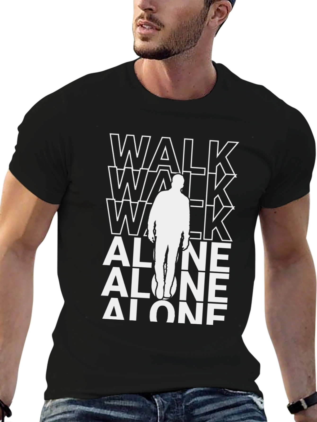 Walk Alone Graphic T-Shirt