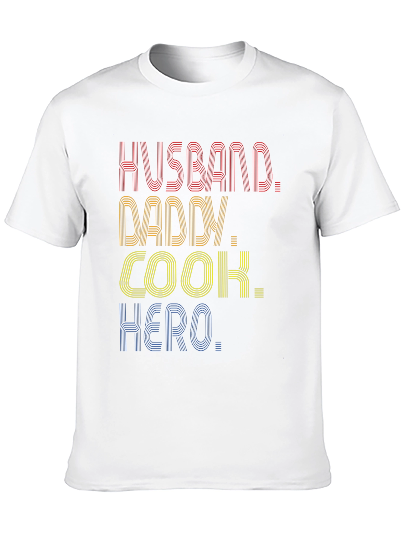 Husband Daddy Cook Hero Tee - Mens Graphic T-Shirt