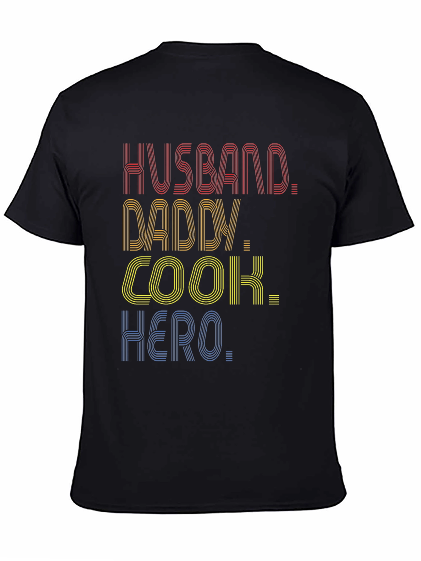 Husband Daddy Cook Hero Tee - Mens Graphic T-Shirt
