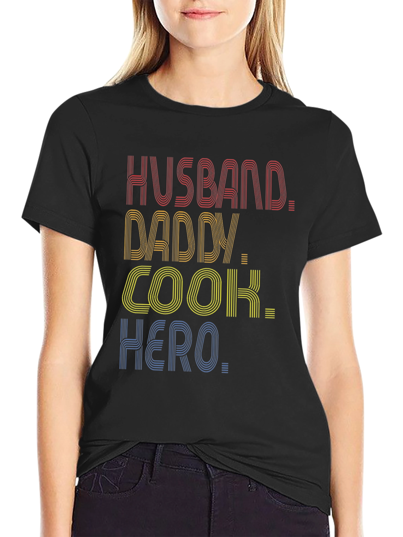 Husband Daddy Cook Hero Tee - Mens Graphic T-Shirt