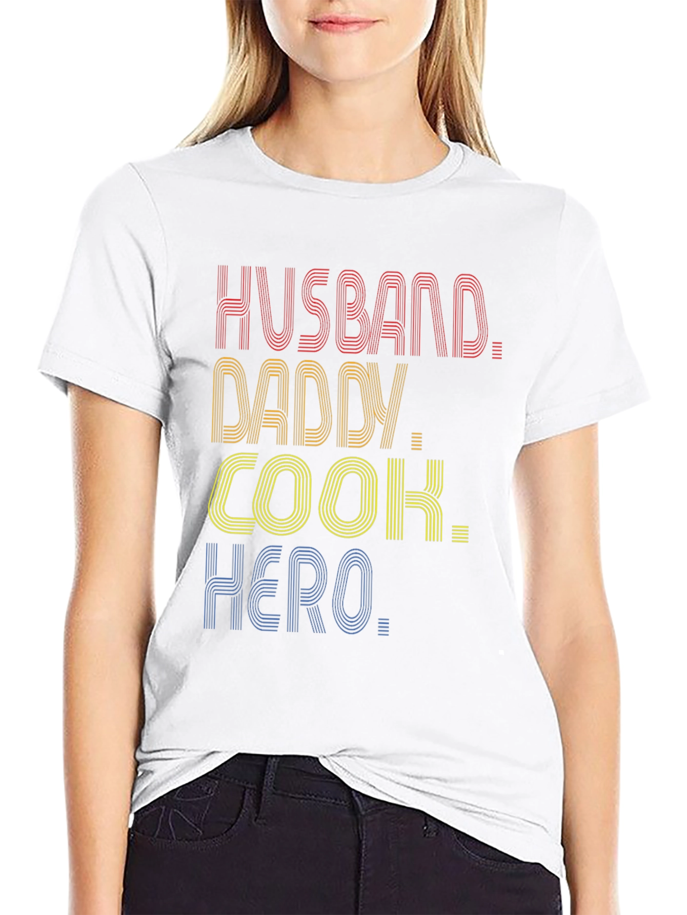 Husband Daddy Cook Hero Tee - Mens Graphic T-Shirt