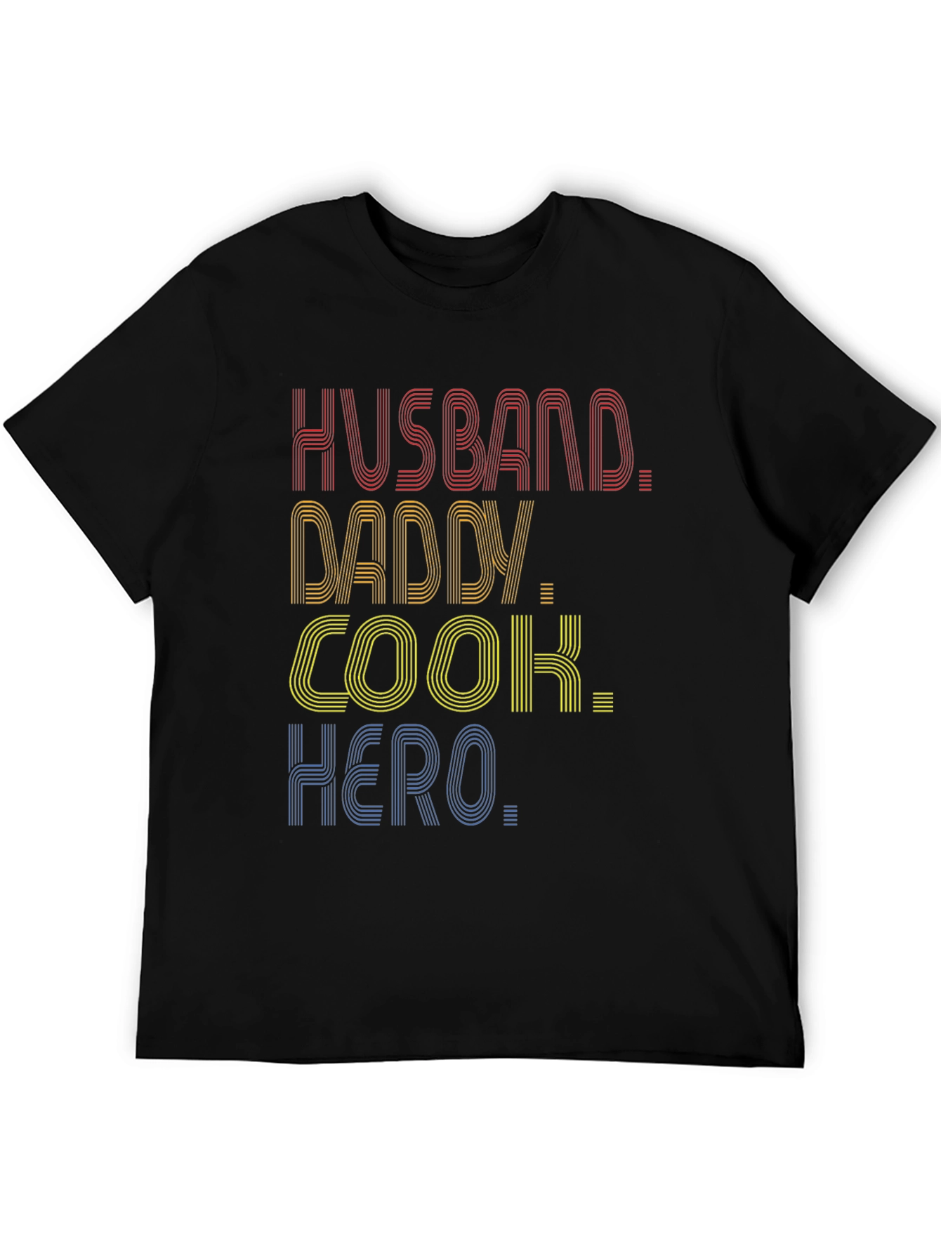 Husband Daddy Cook Hero Tee - Mens Graphic T-Shirt