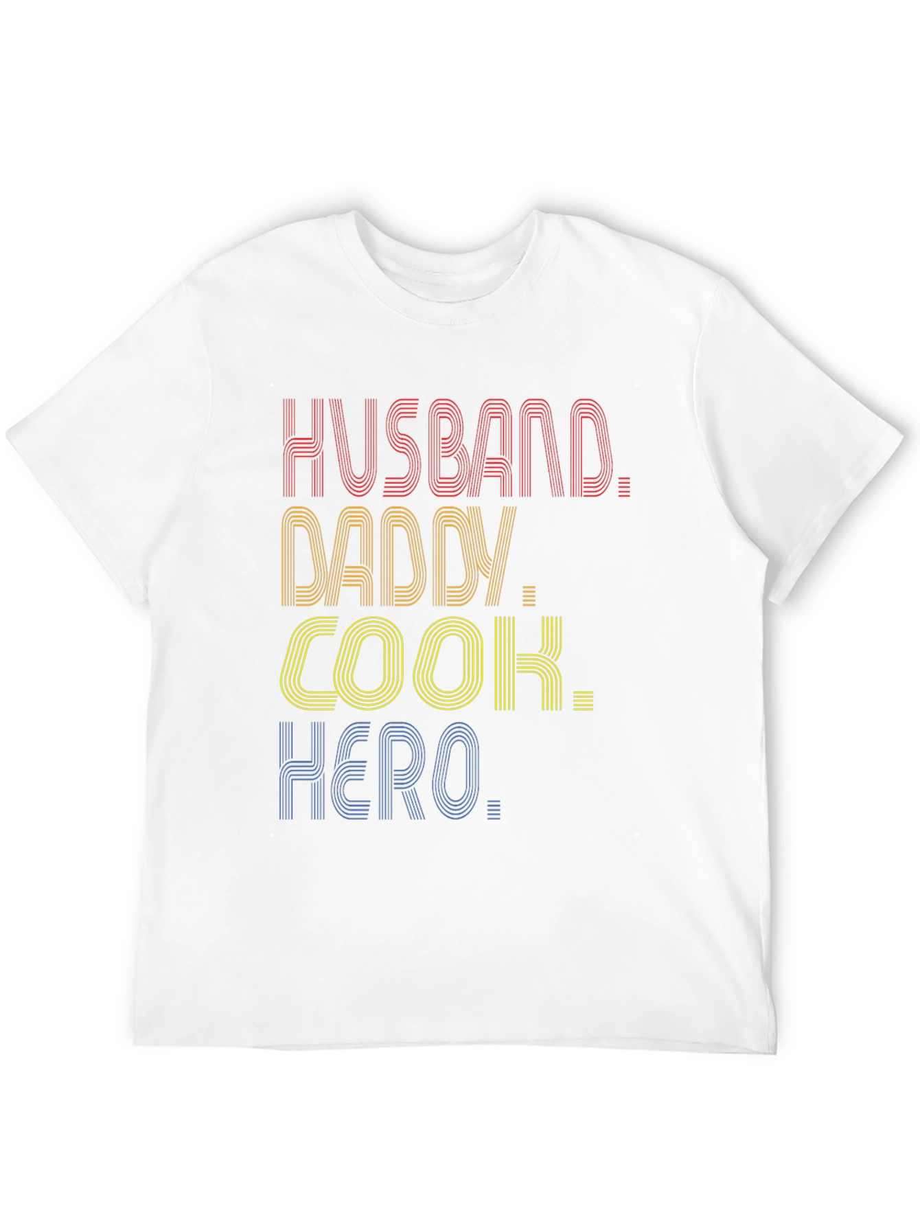 Husband Daddy Cook Hero Tee - Mens Graphic T-Shirt