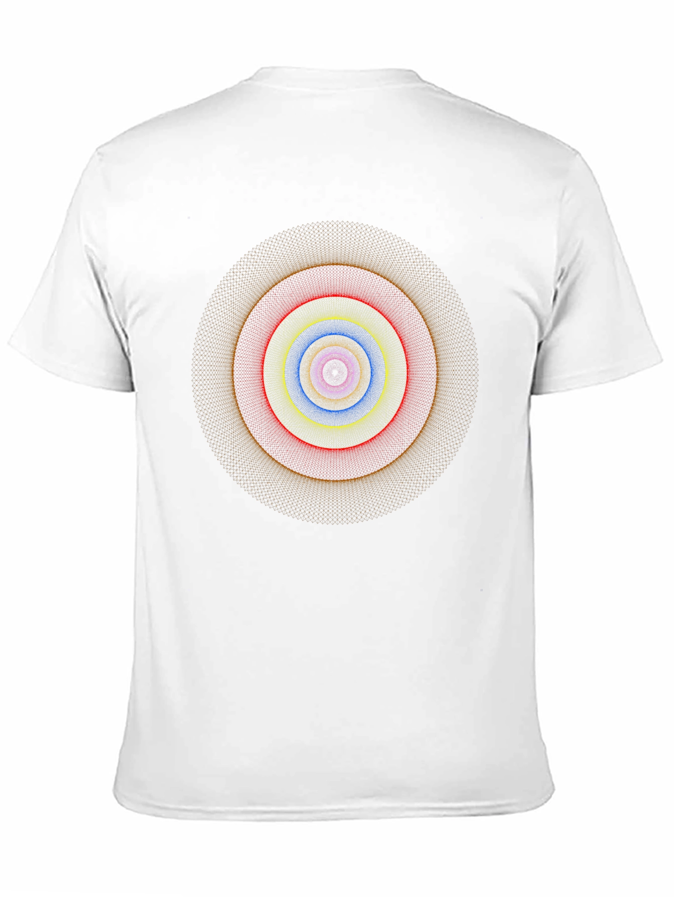 Geometric Circles T-Shirt - Abstract Graphic Design