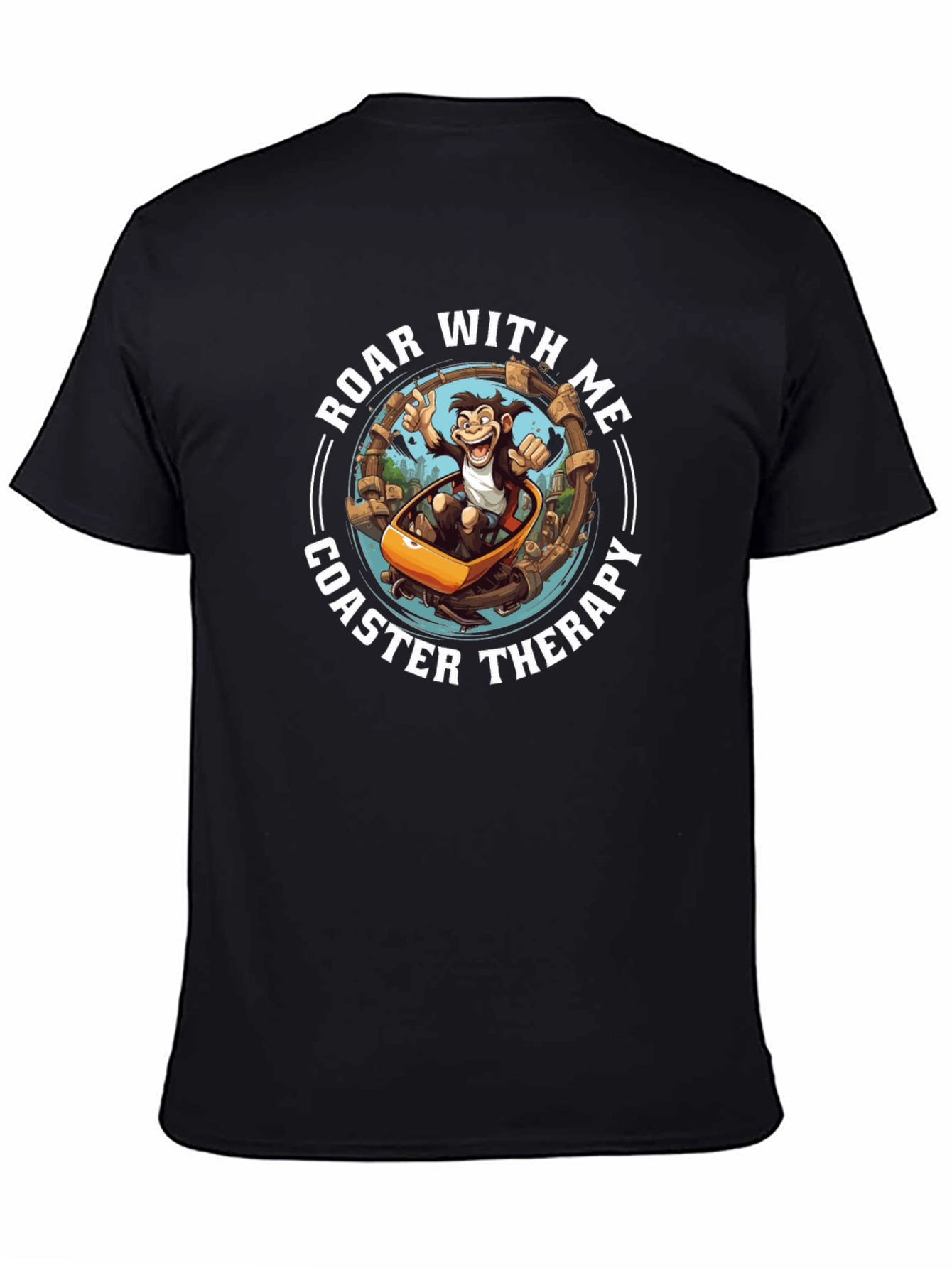 Roar With Me Coaster Therapy T-Shirt