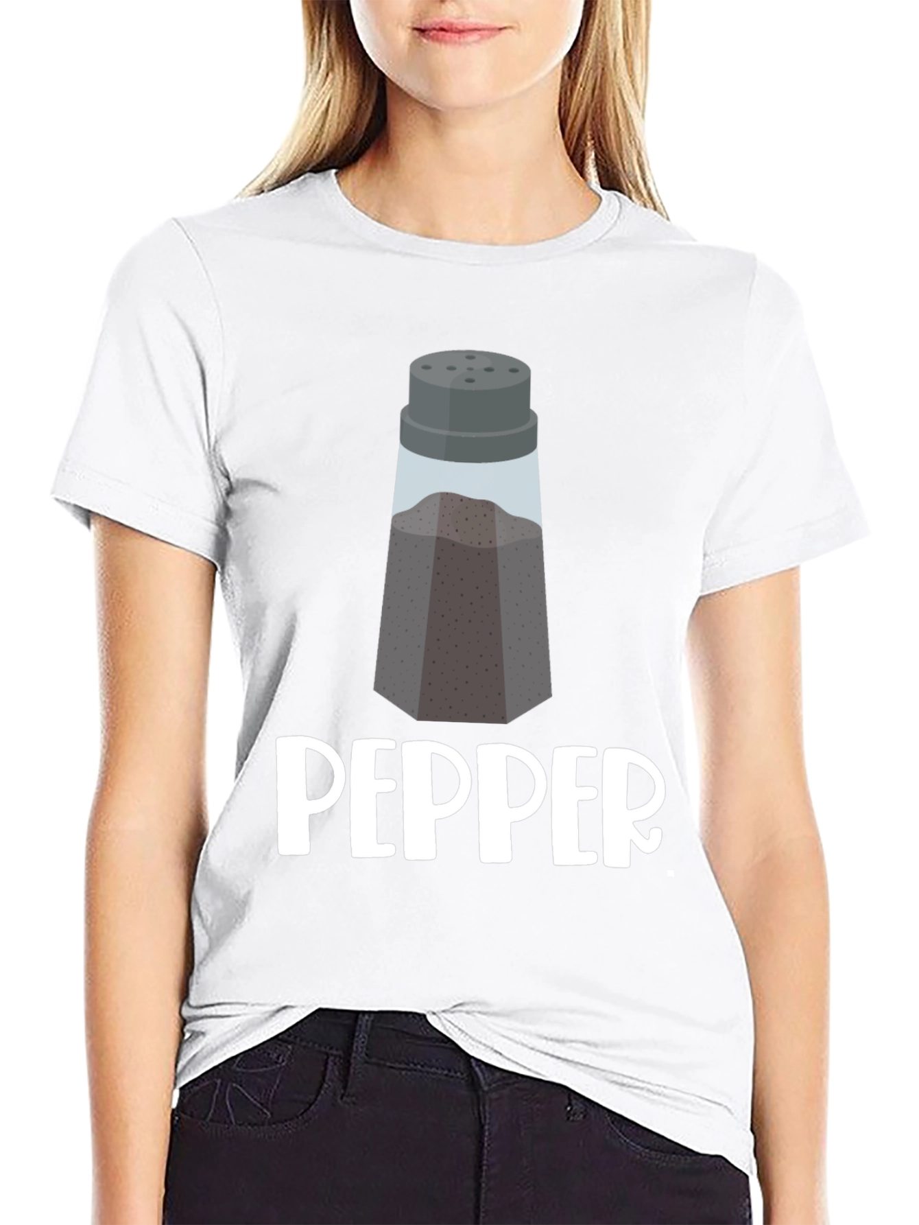 Funny Pepper Shaker Graphic T-Shirt