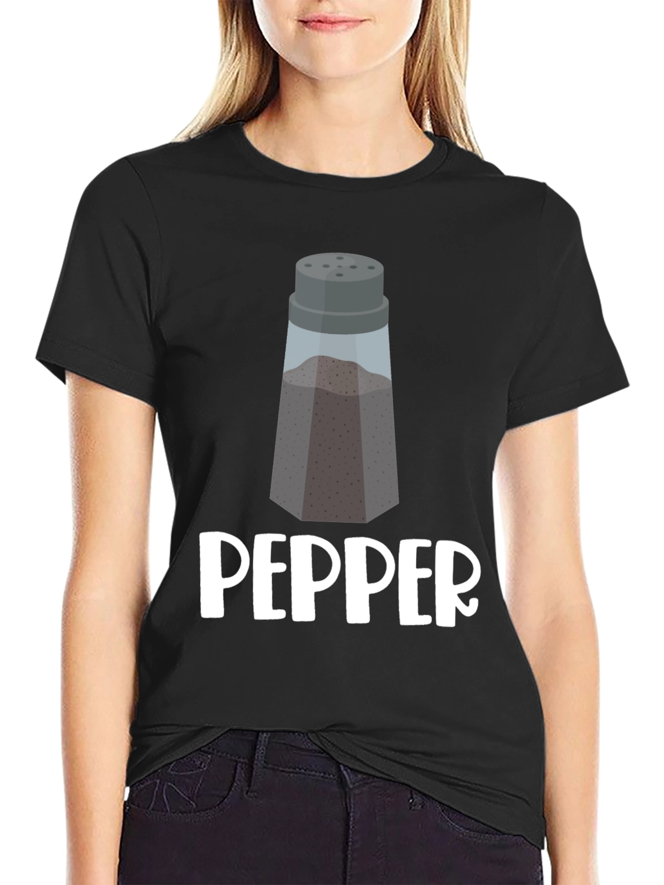 Funny Pepper Shaker Graphic T-Shirt
