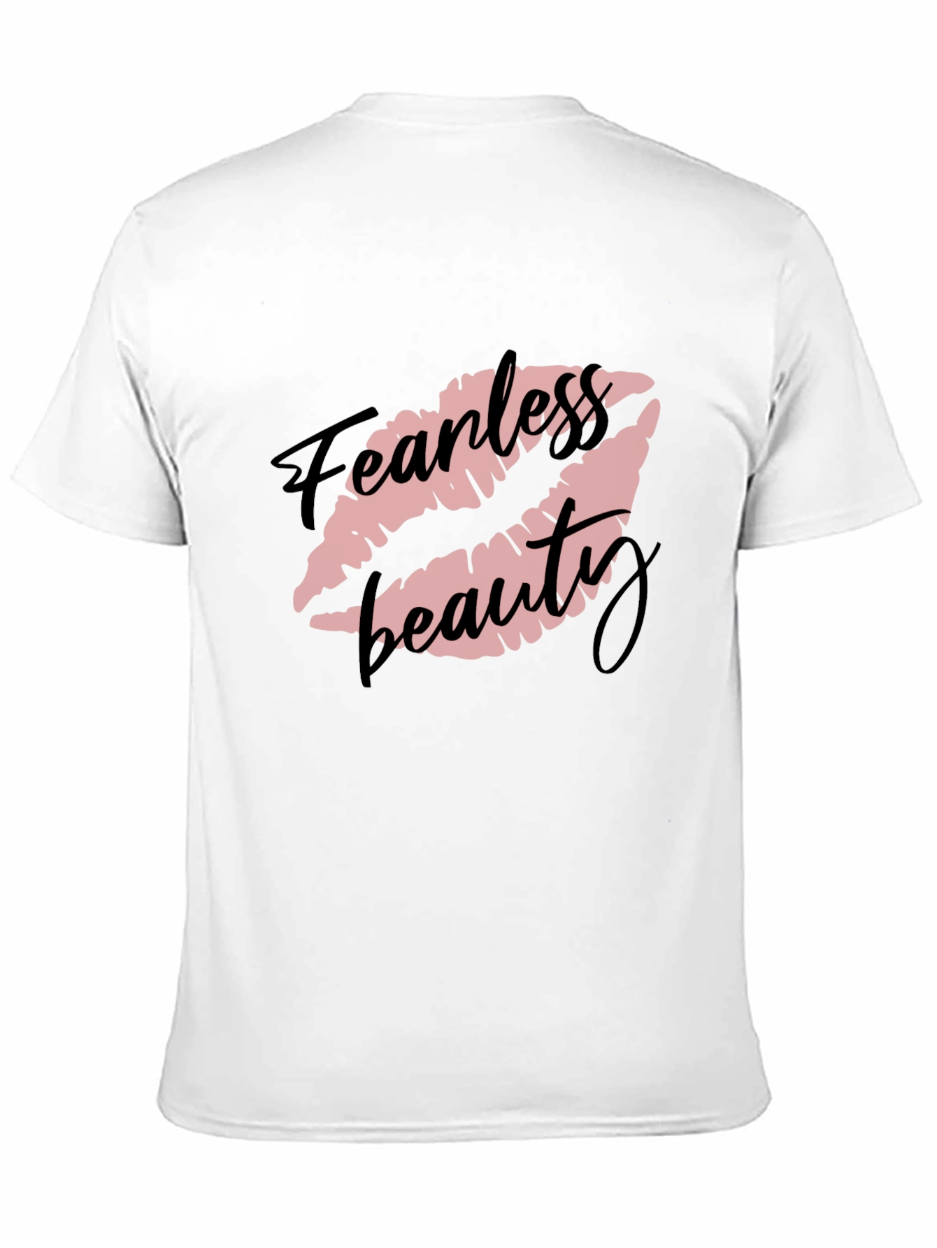 Fearless Beauty Graphic Tee - Stylish Black T-Shirt