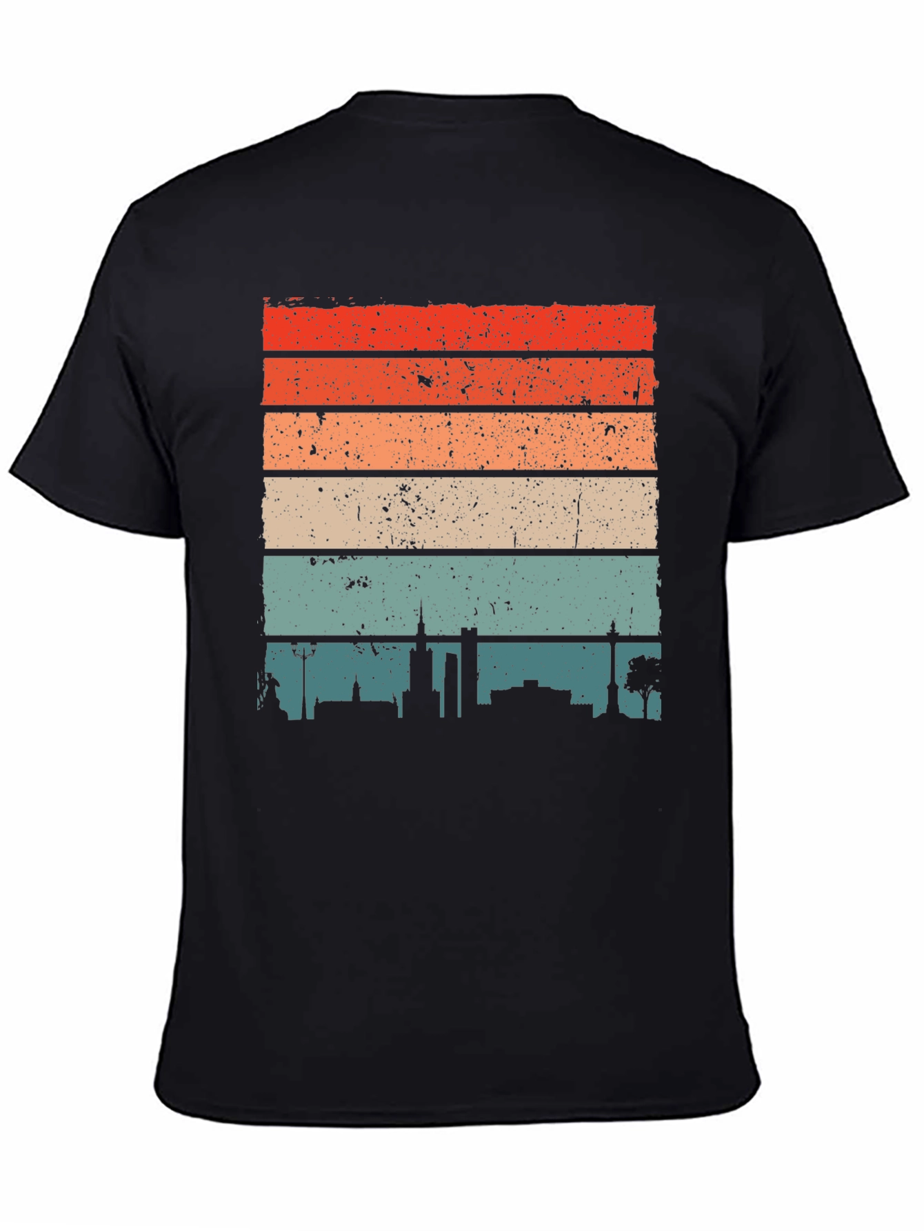 Retro Skyline Graphic T-Shirt