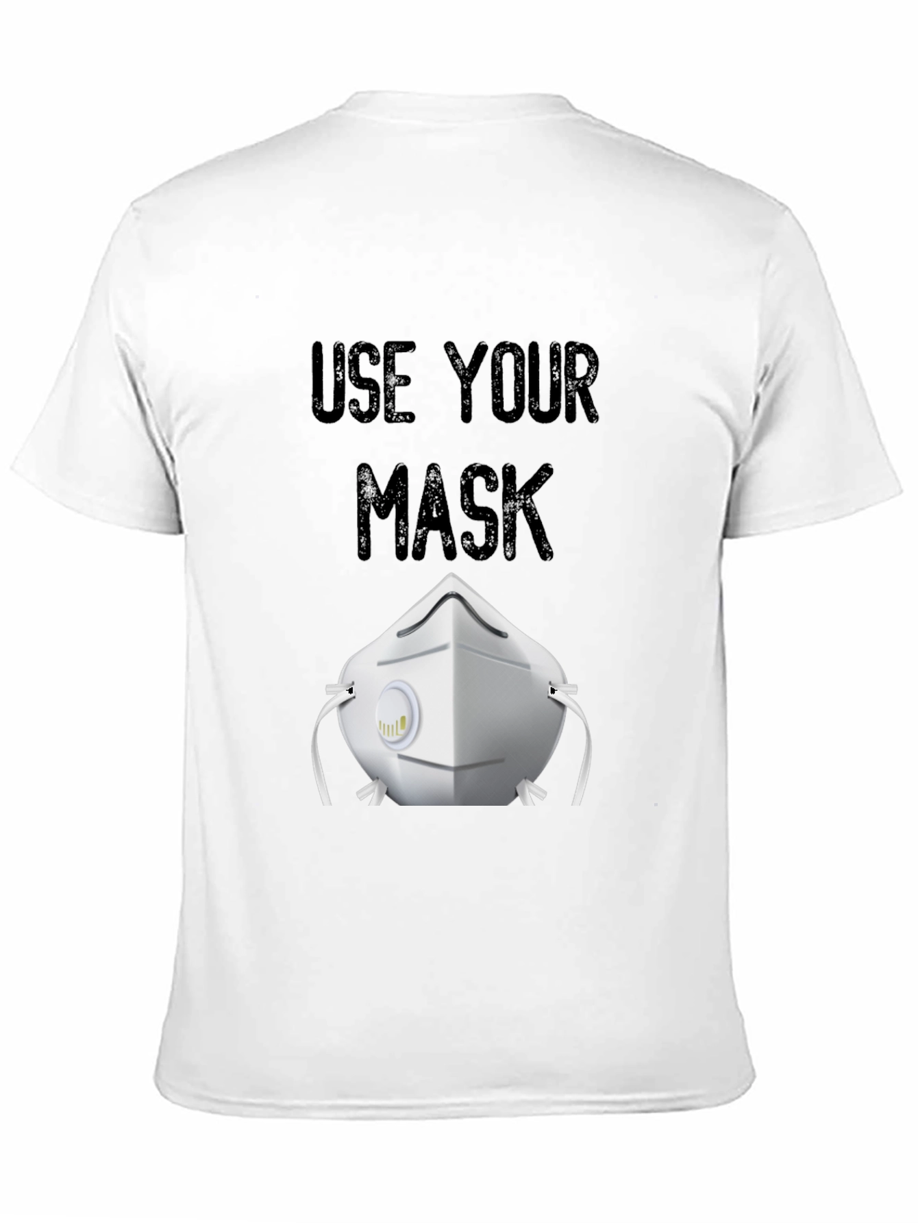 Use Your Mask T-Shirt Black Protective