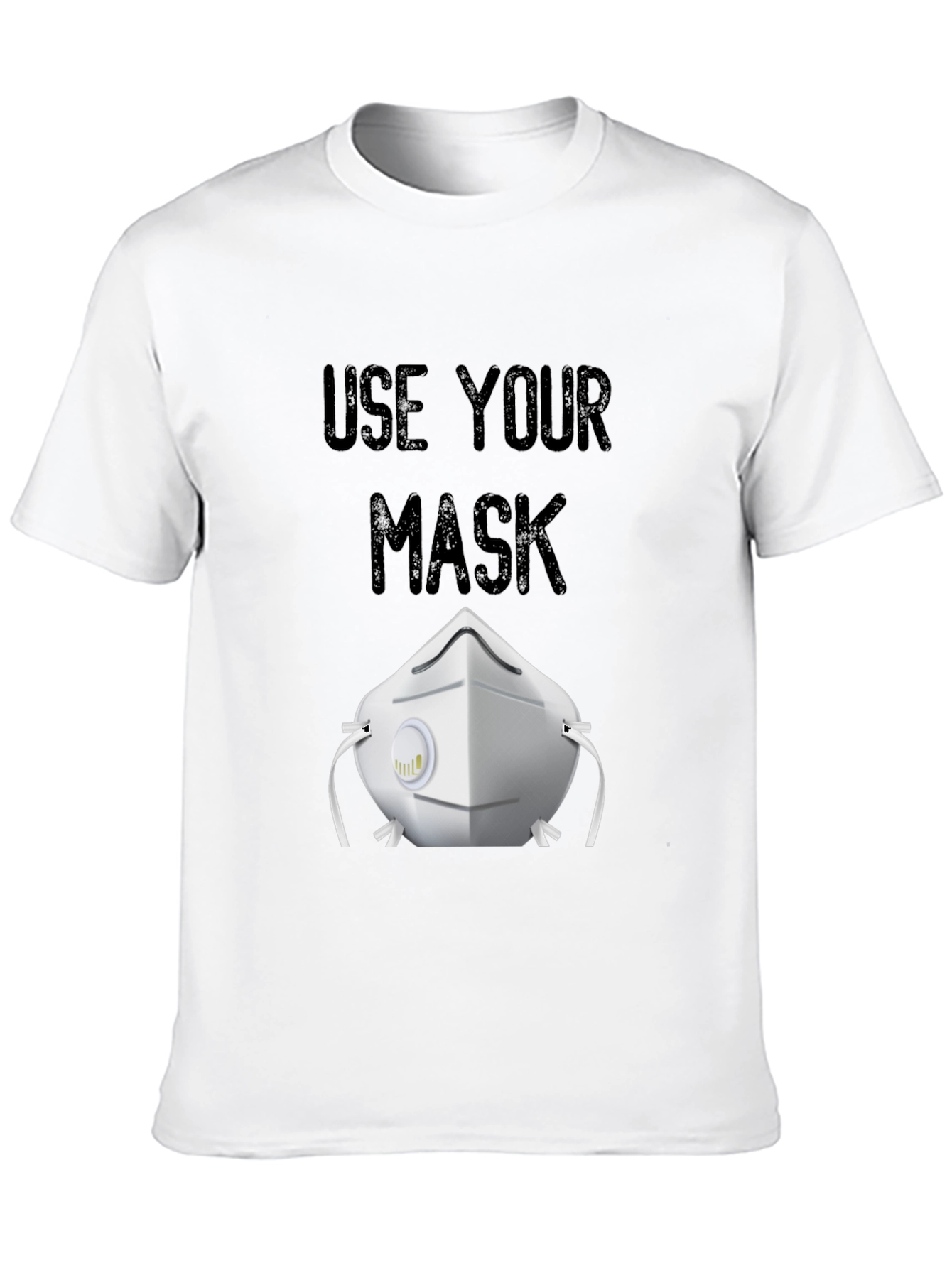 Use Your Mask T-Shirt Black Protective