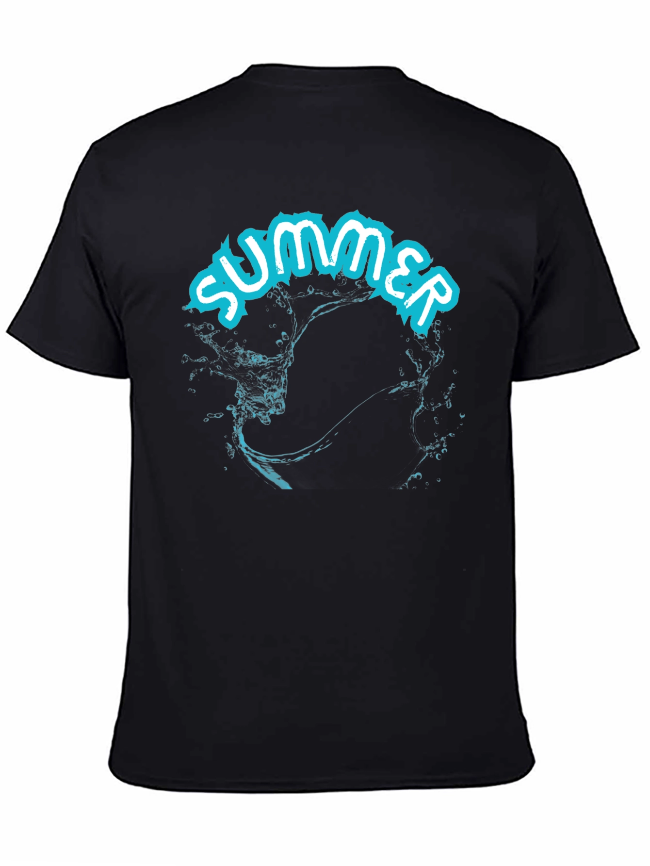 Summer Splash T-Shirt - Cool Water Graphic Tee