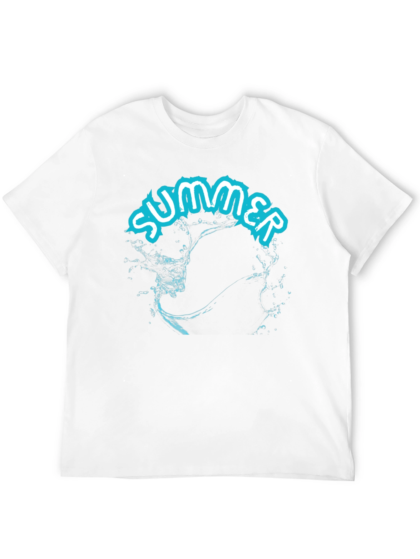 Summer Splash T-Shirt - Cool Water Graphic Tee