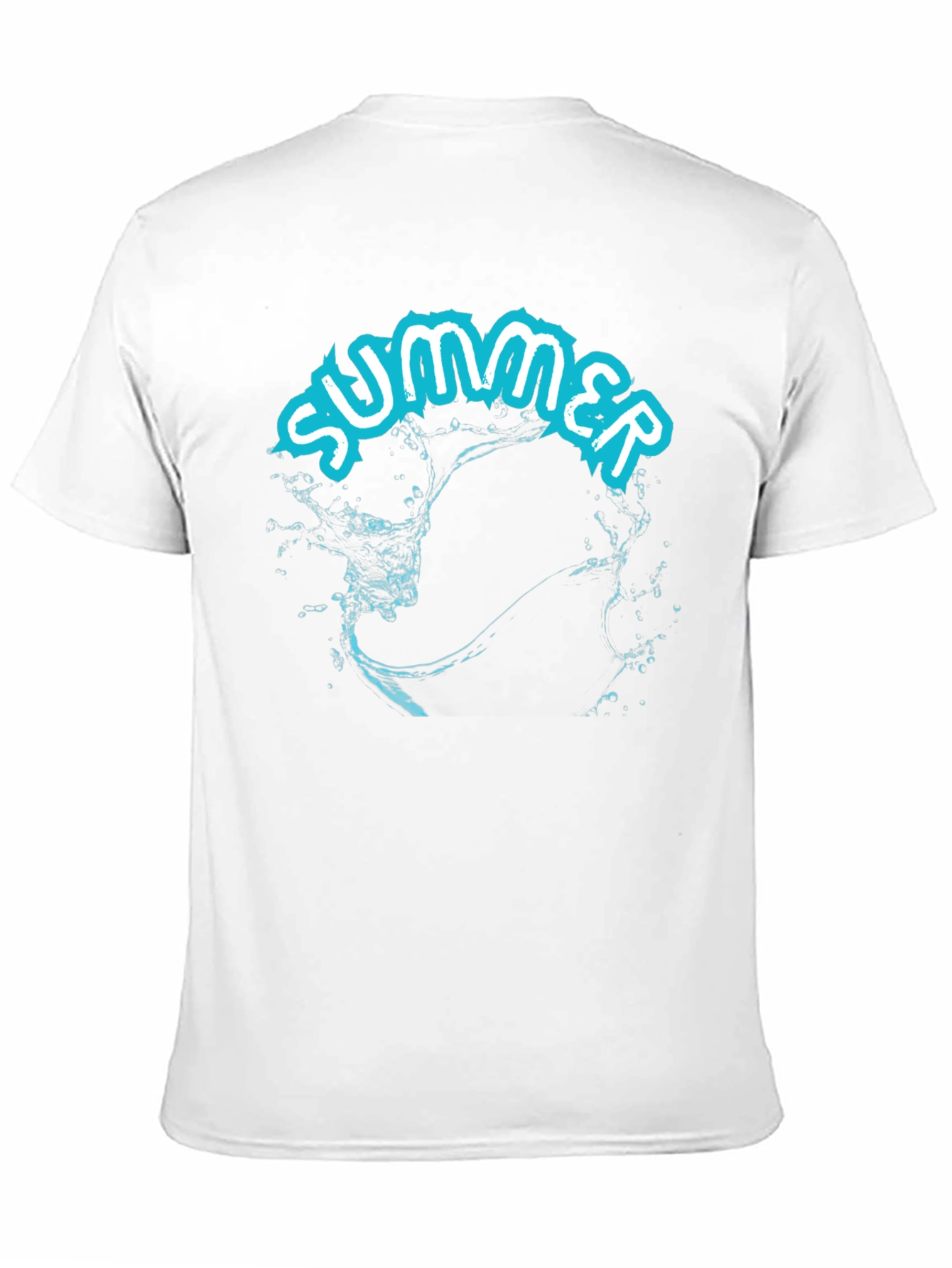 Summer Splash T-Shirt - Cool Water Graphic Tee
