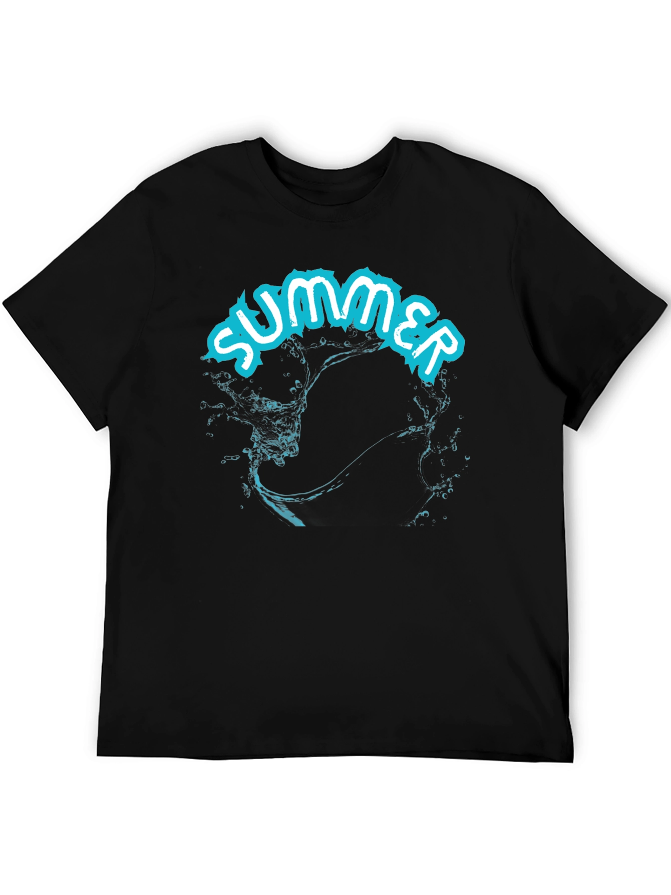 Summer Splash T-Shirt - Cool Water Graphic Tee