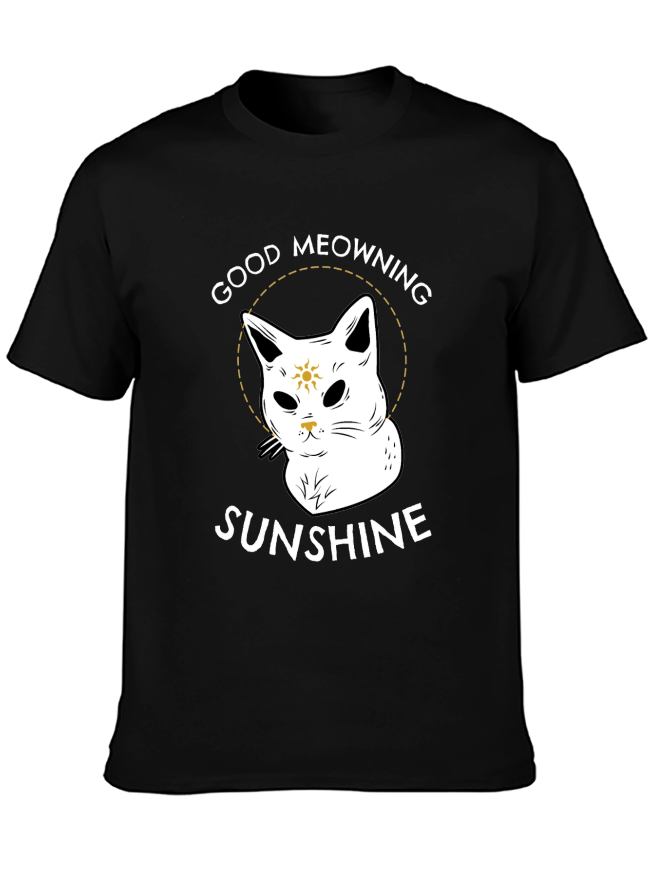 Good Meowning Sunshine Graphic T-Shirt