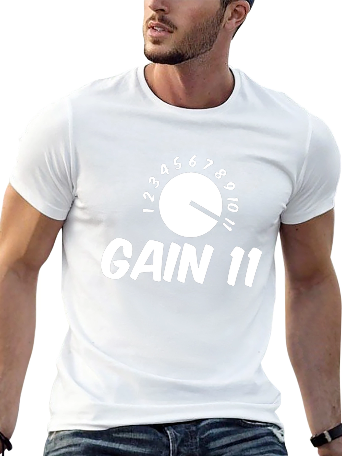 Gain 11 Funny Graphic T-Shirt
