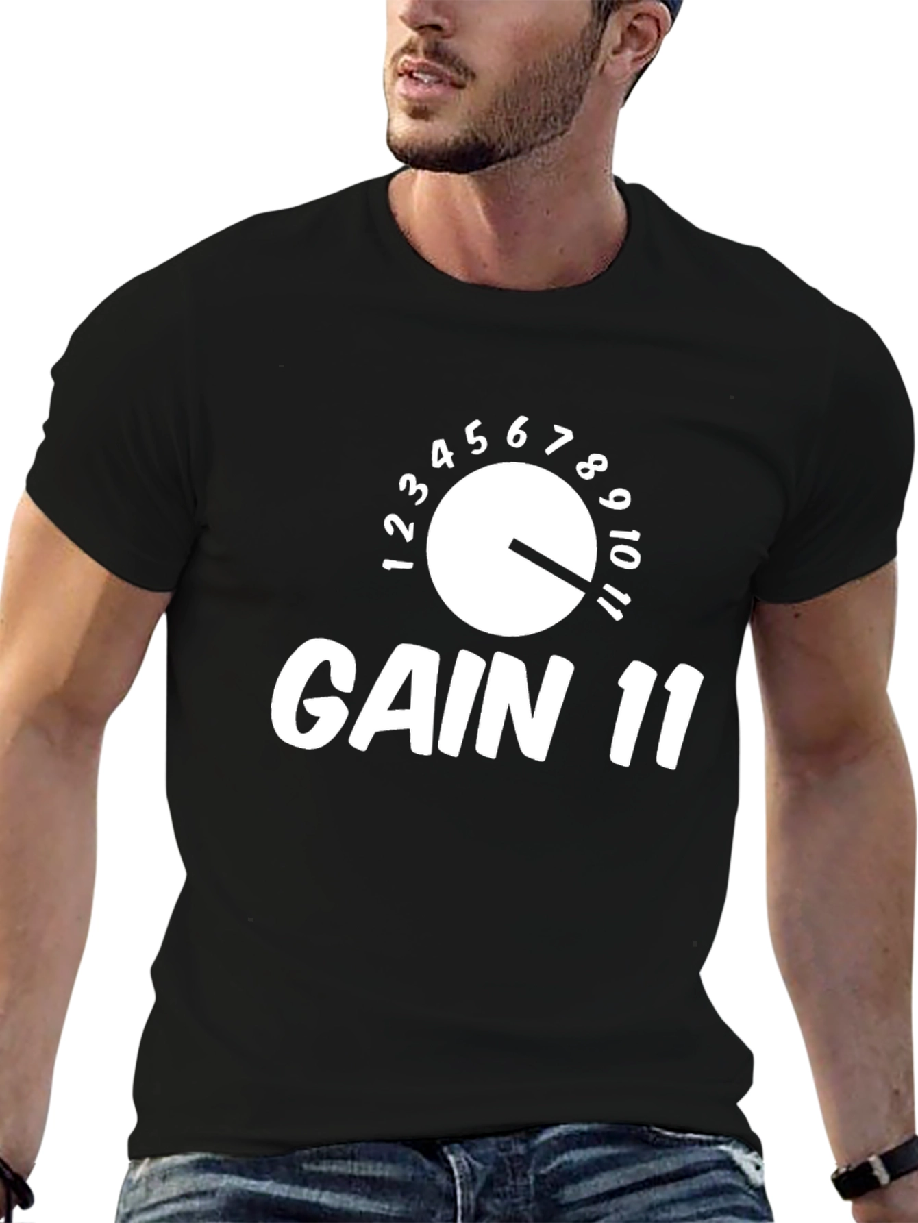Gain 11 Funny Graphic T-Shirt