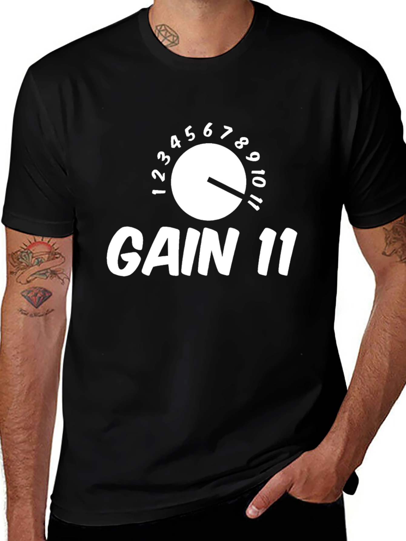 Gain 11 Funny Graphic T-Shirt