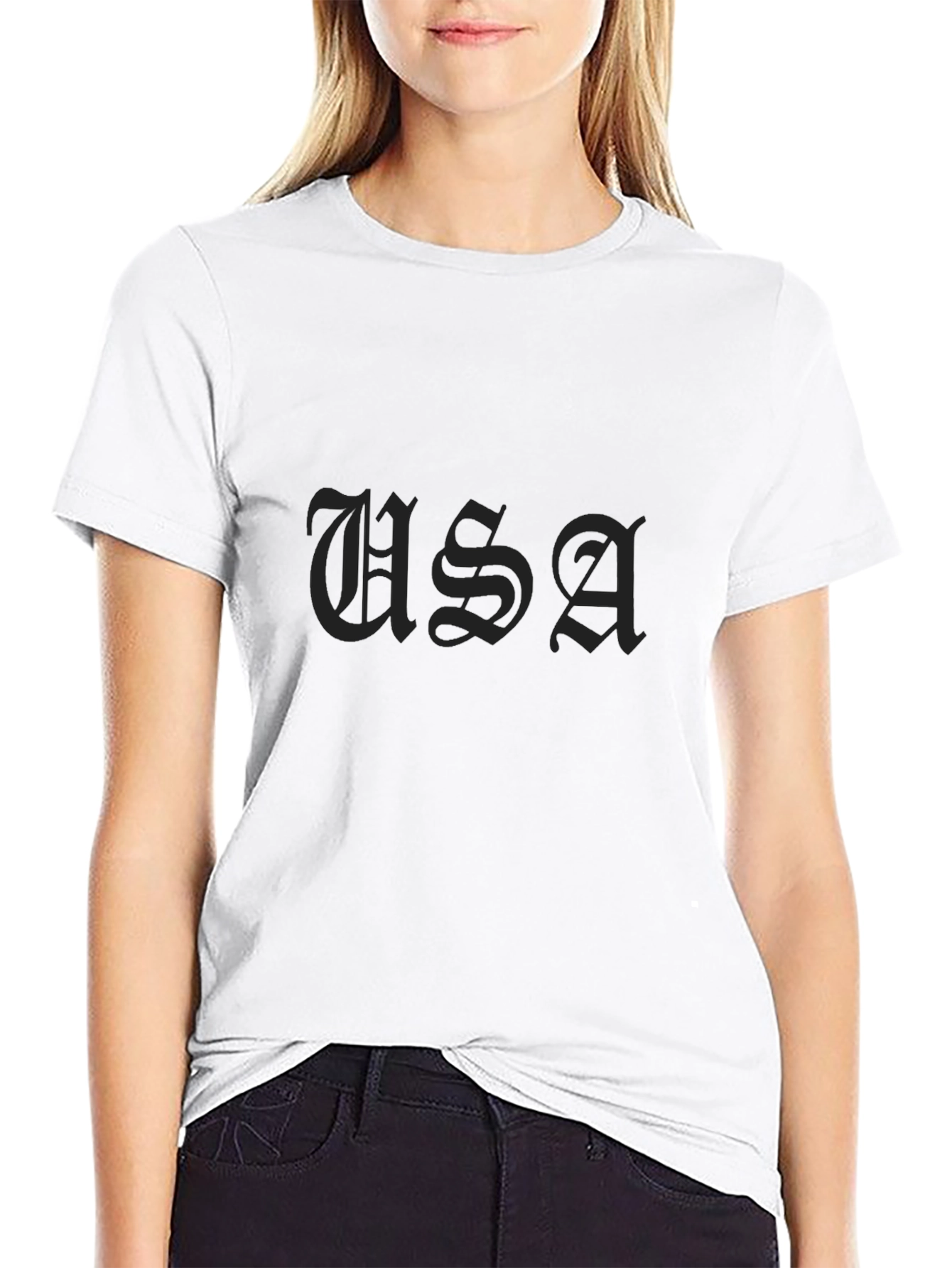 USA Graphic Print Tee - Casual Comfort