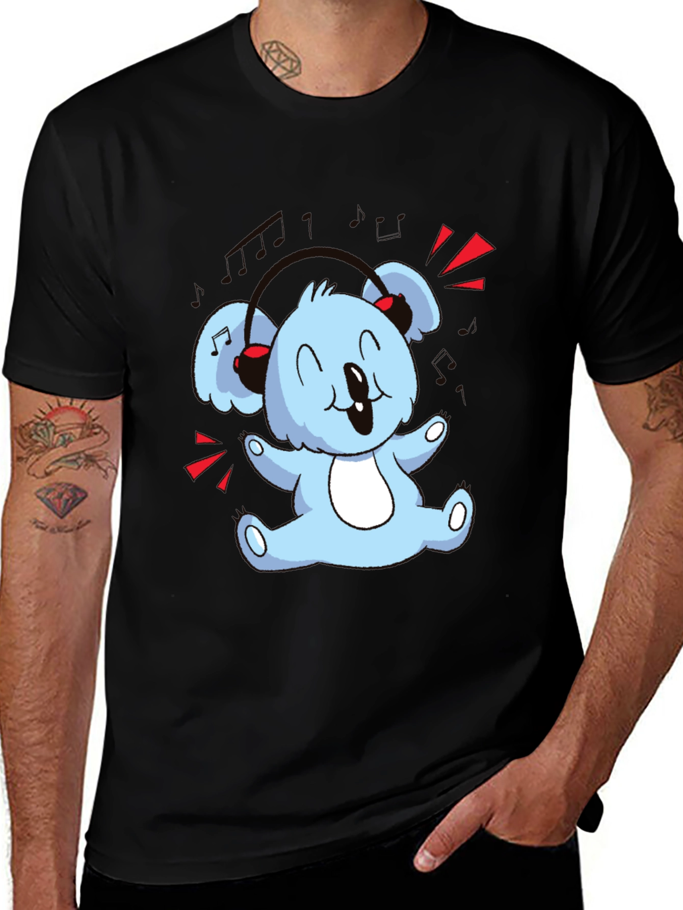 Koala Bear Music T-Shirt