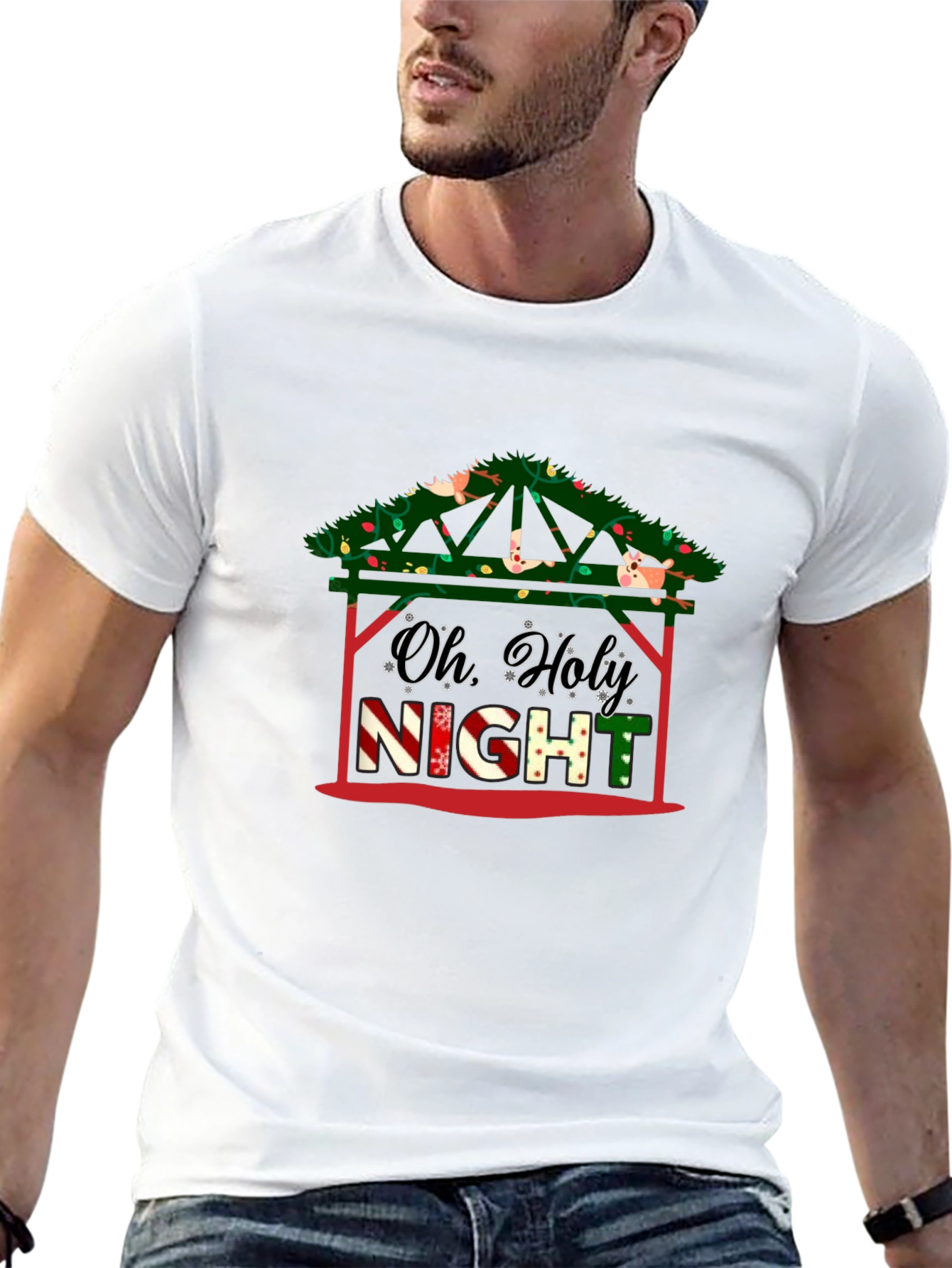Oh Holy Night Christmas T-Shirt