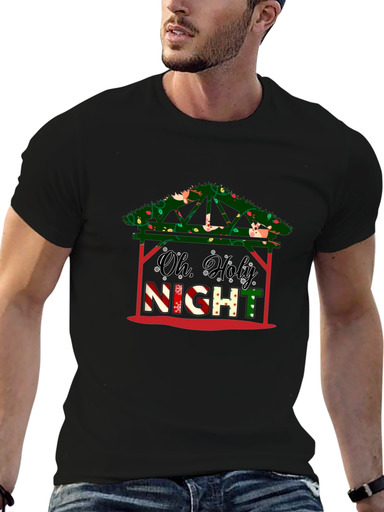 Oh Holy Night Christmas T-Shirt