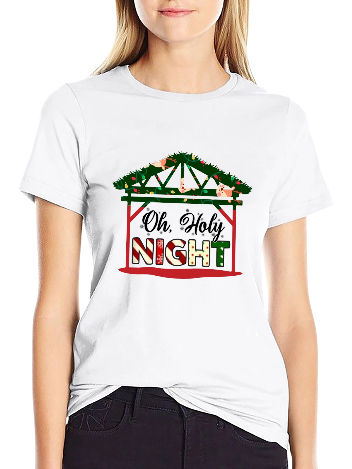 Oh Holy Night Christmas T-Shirt