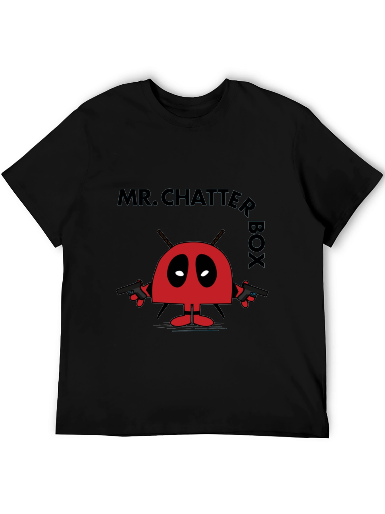 Mr. Chatter Box Graphic Tee - Funny Cartoon Shirt