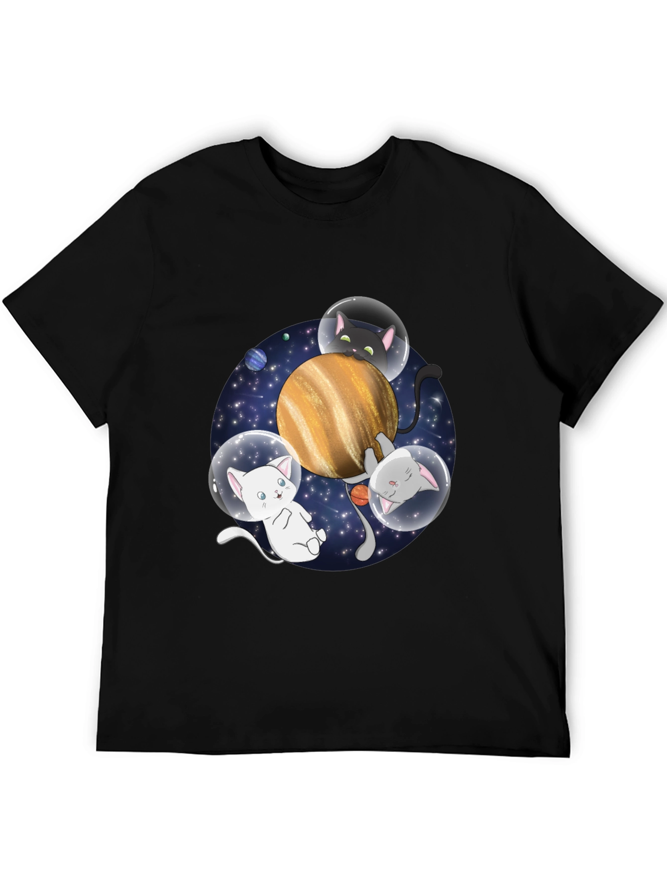 Cosmic Cats T-Shirt - Space Adventure
