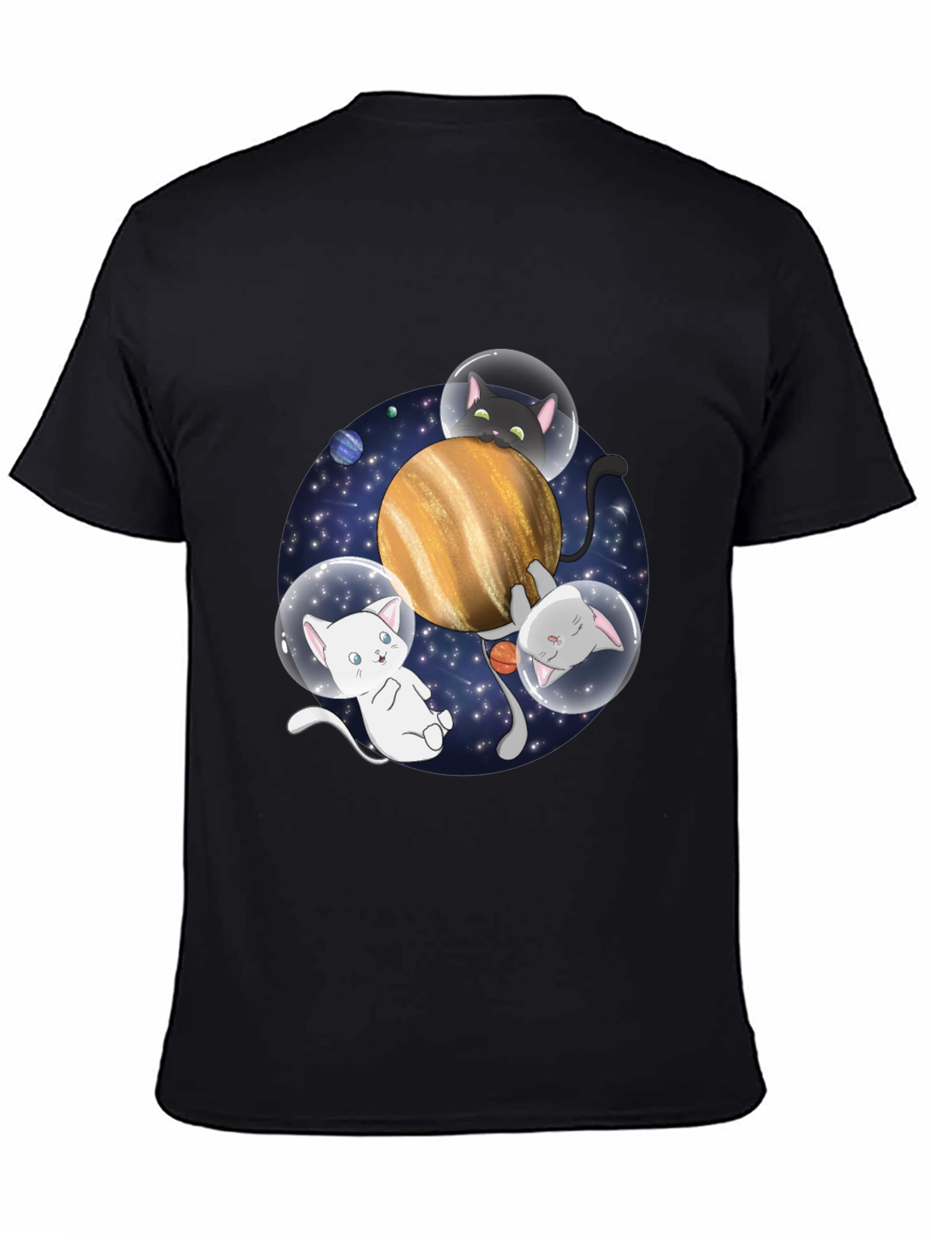 Cosmic Cats T-Shirt - Space Adventure