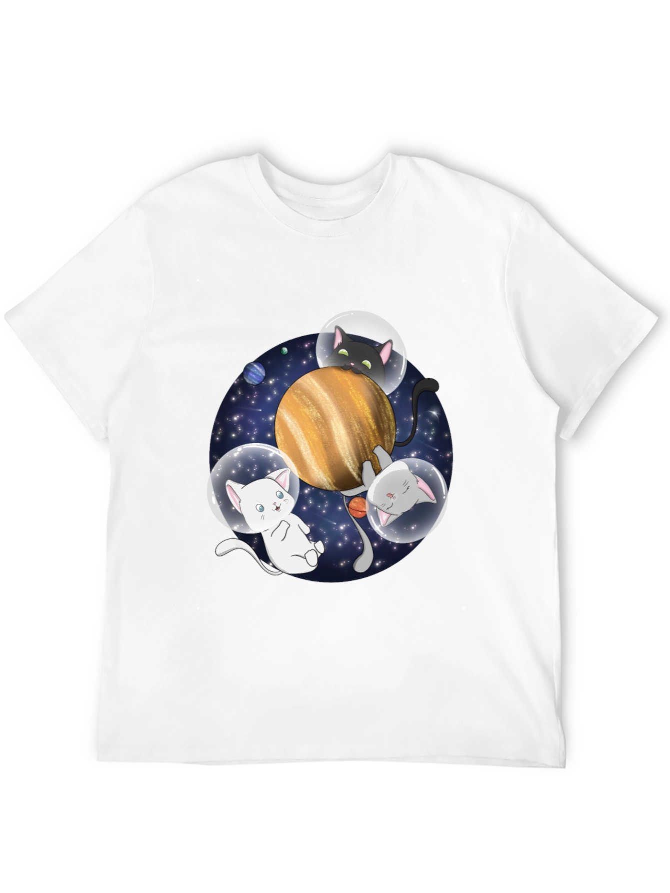 Cosmic Cats T-Shirt - Space Adventure