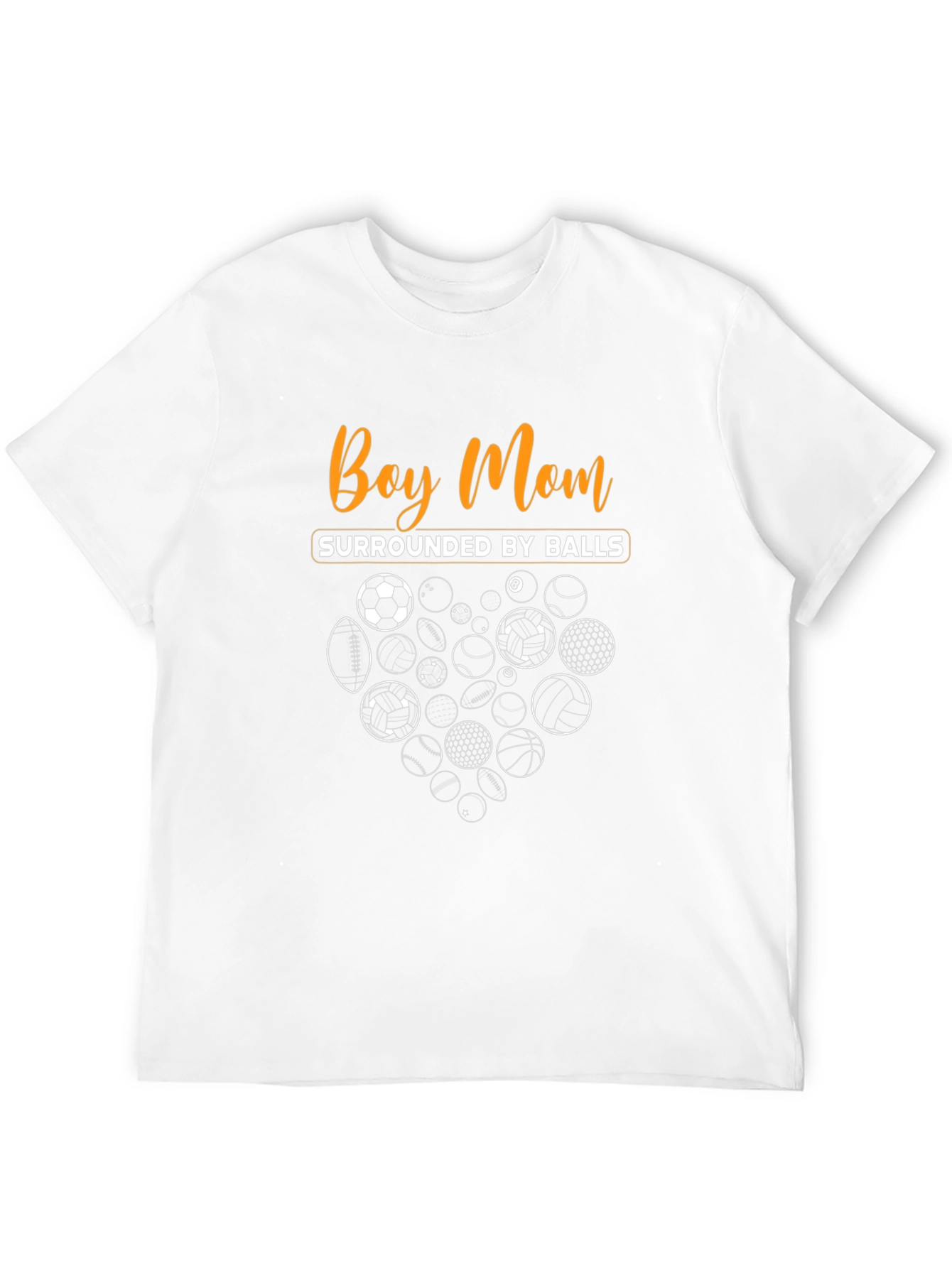 Boy Mom Surrounded by Balls T-Shirt