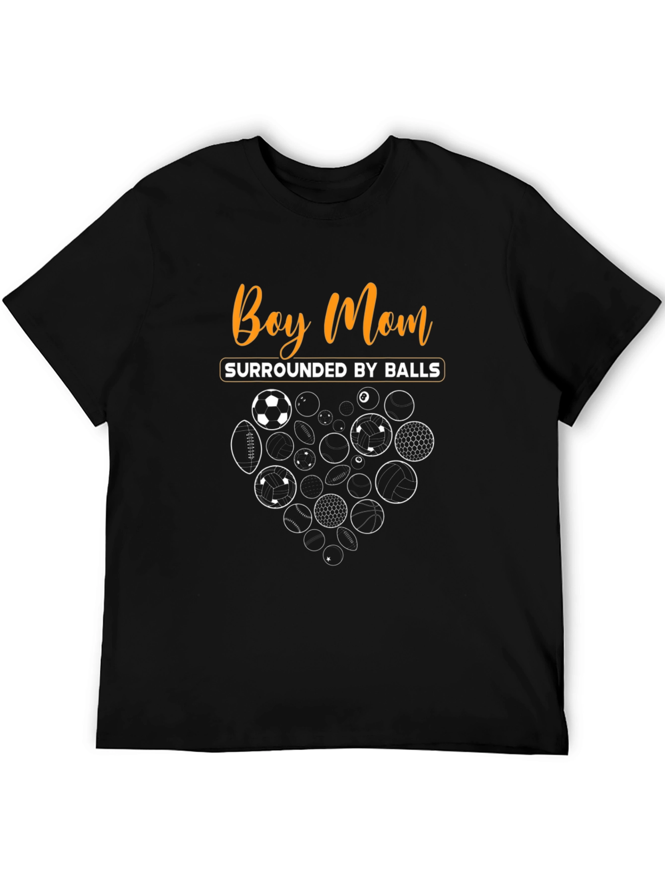 Boy Mom Surrounded by Balls T-Shirt