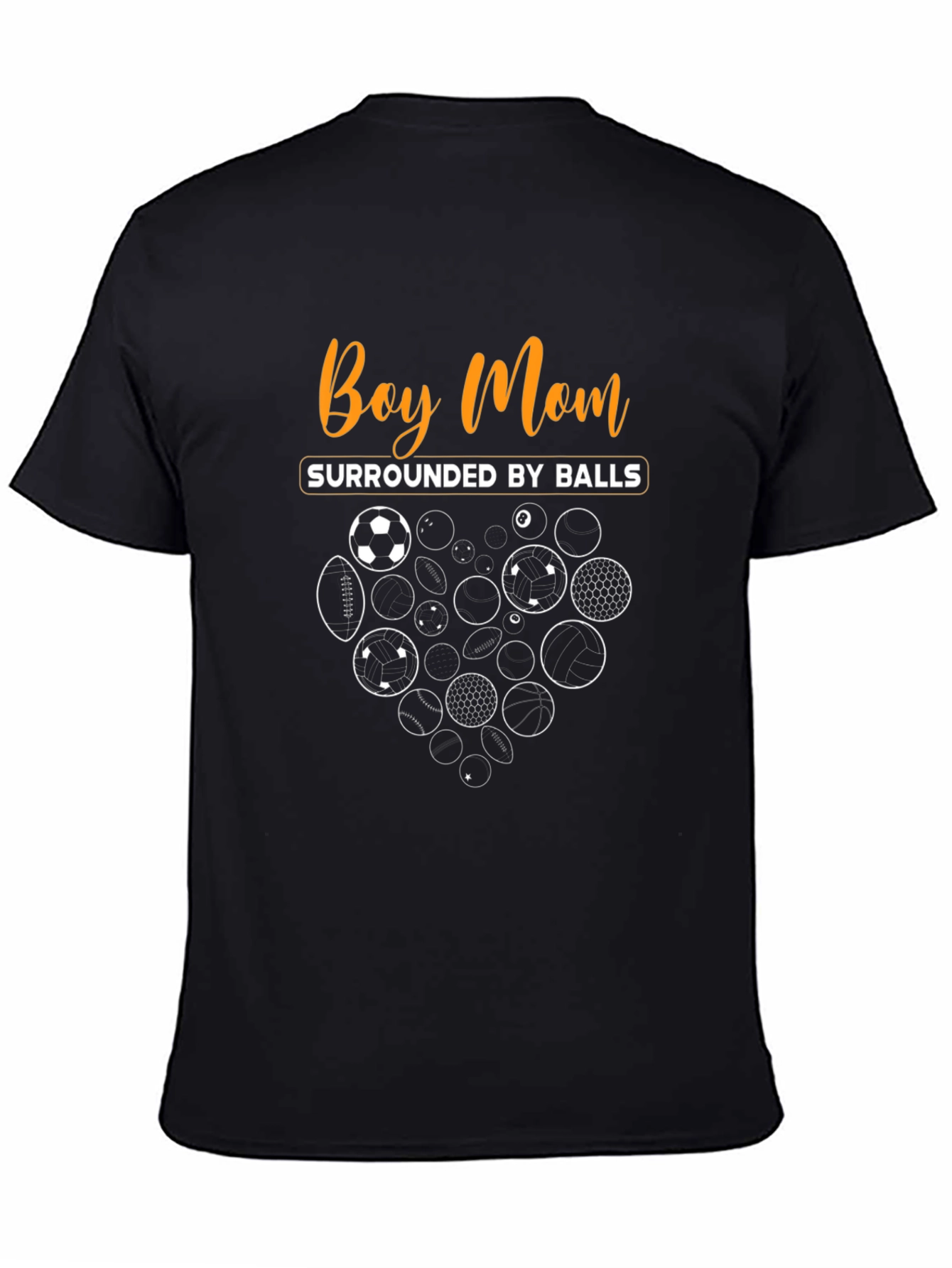 Boy Mom Surrounded by Balls T-Shirt