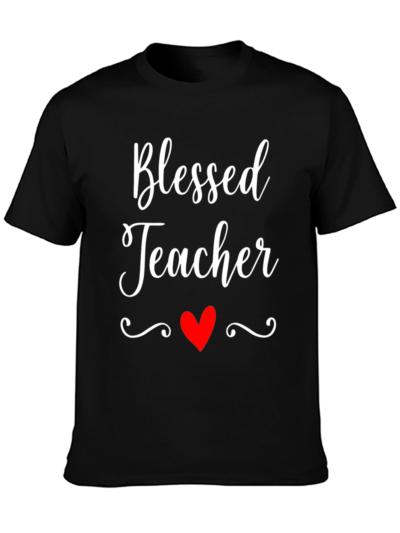 Blessed Teacher Graphic T-Shirt - Unisex Short Sleeve