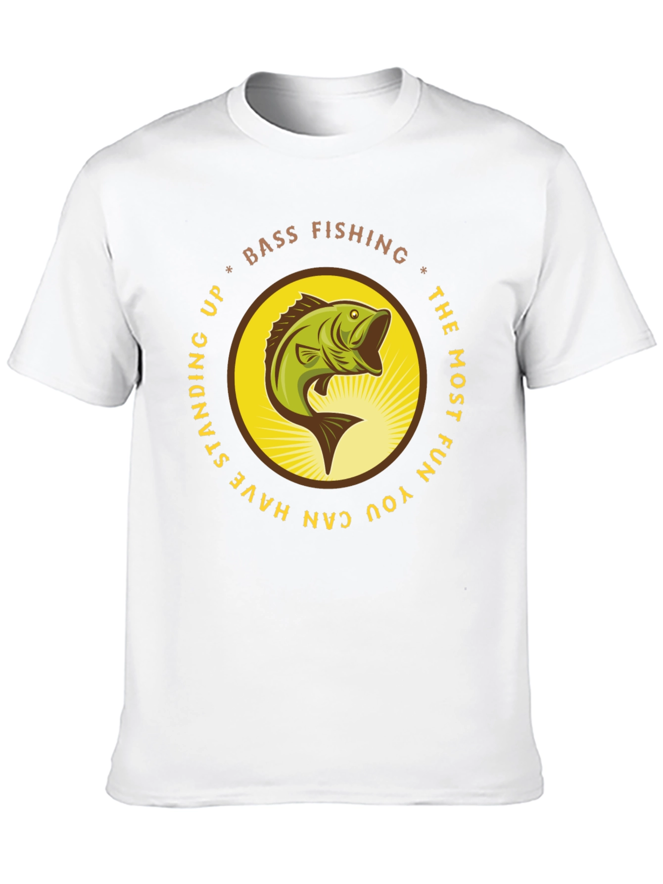 Bass Fishing T-Shirt - Fun Fishing Apparel