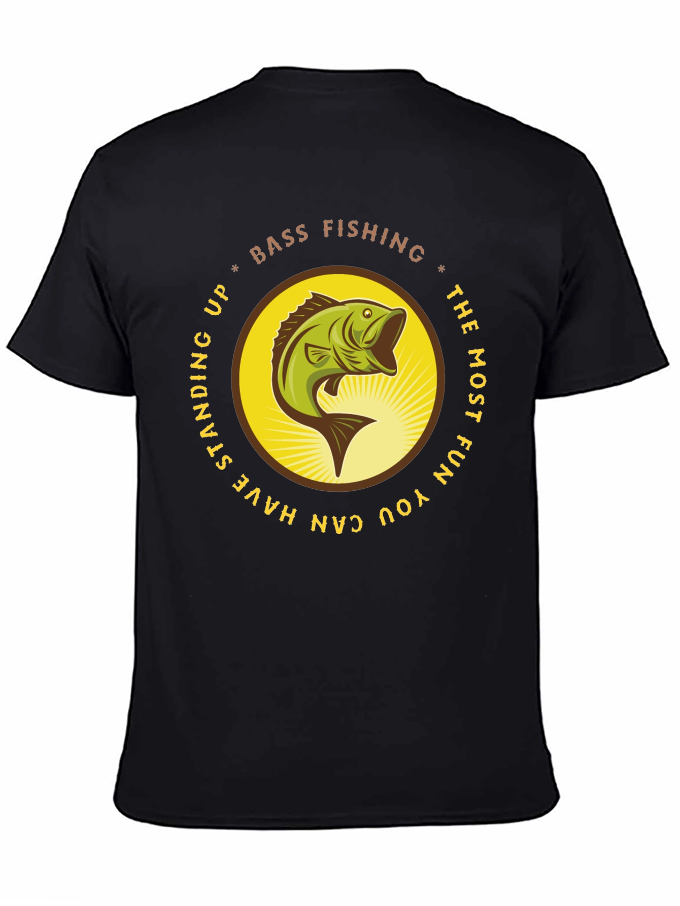 Bass Fishing T-Shirt - Fun Fishing Apparel
