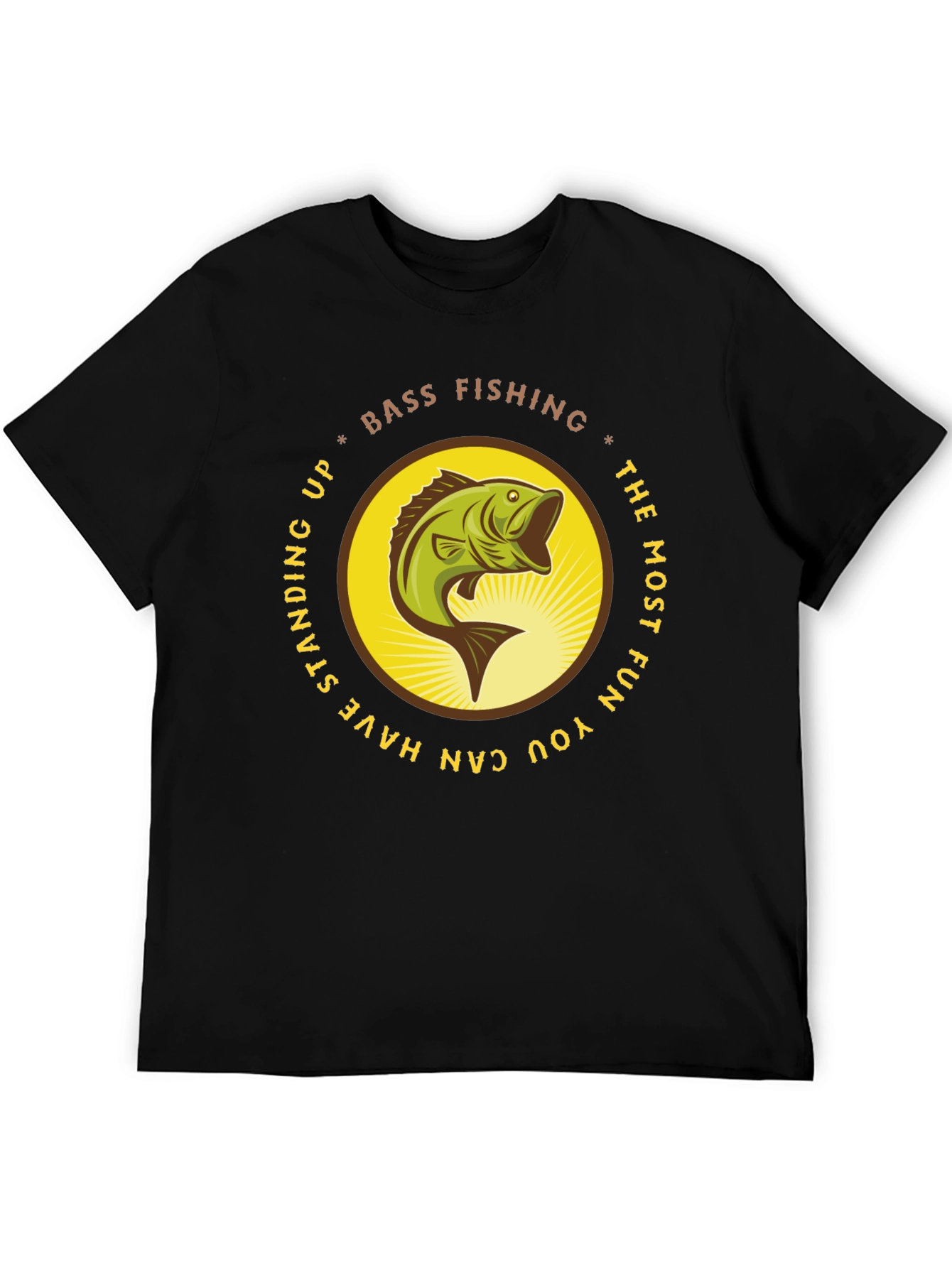Bass Fishing T-Shirt - Fun Fishing Apparel