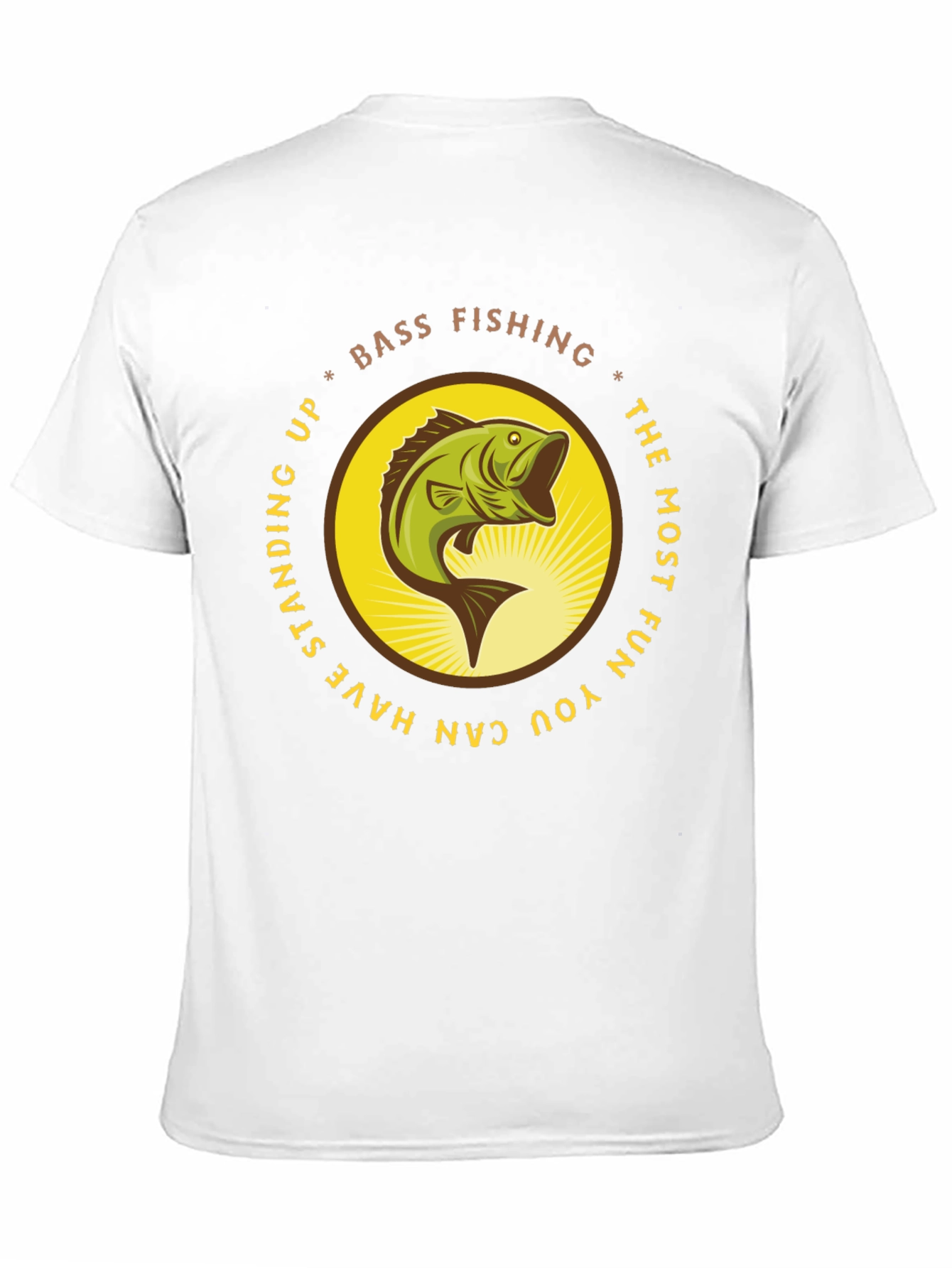 Bass Fishing T-Shirt - Fun Fishing Apparel