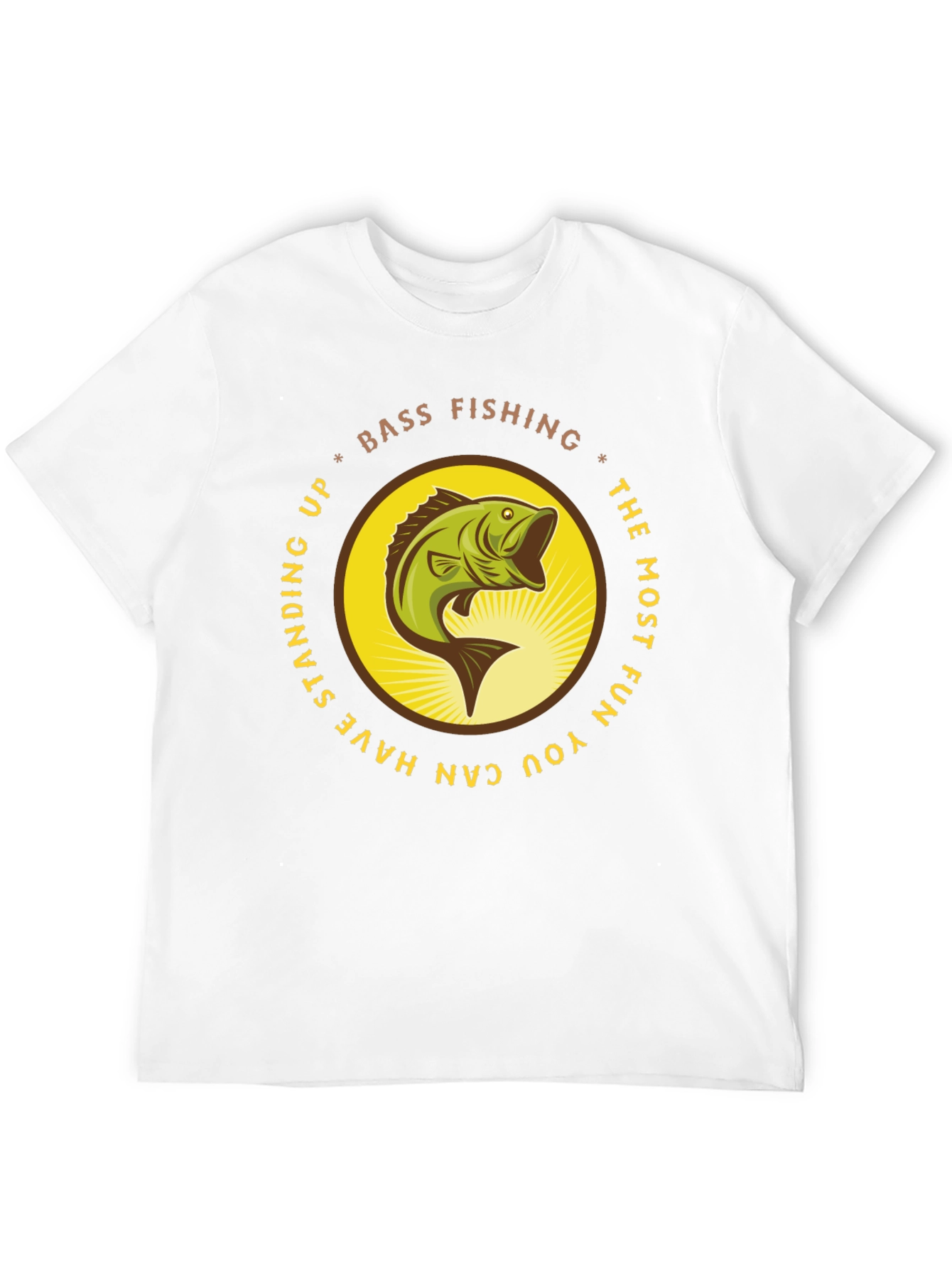 Bass Fishing T-Shirt - Fun Fishing Apparel