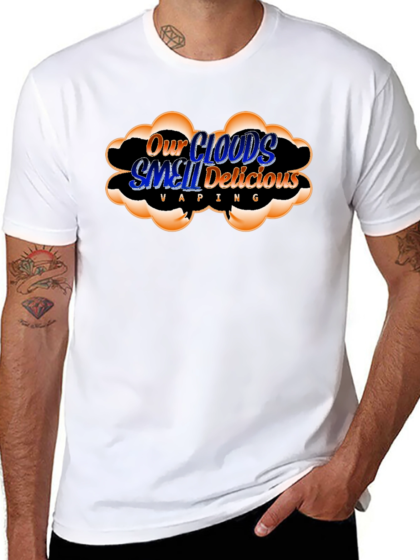 Our Clouds Smell Delicious Vaping T-Shirt