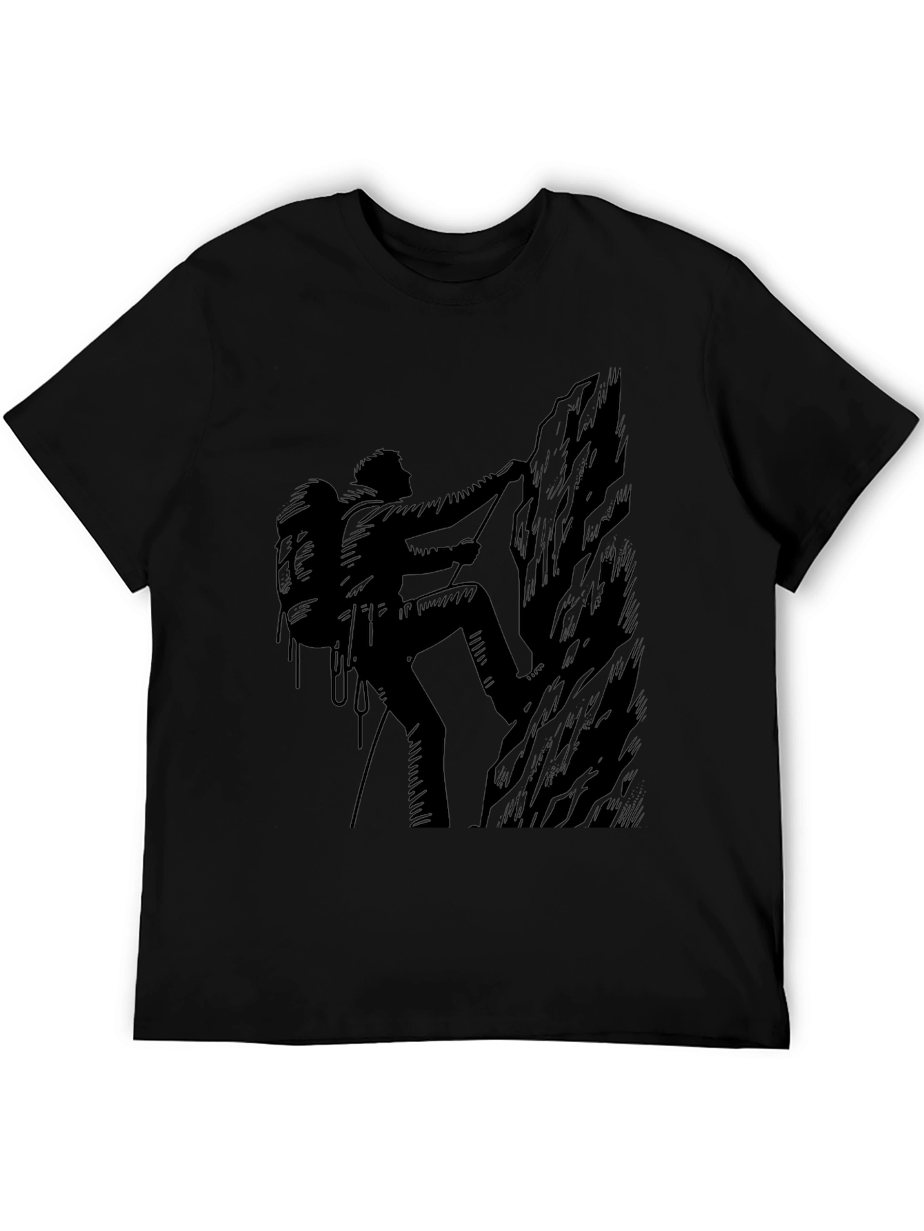 Climber Graphic T-Shirt - Black