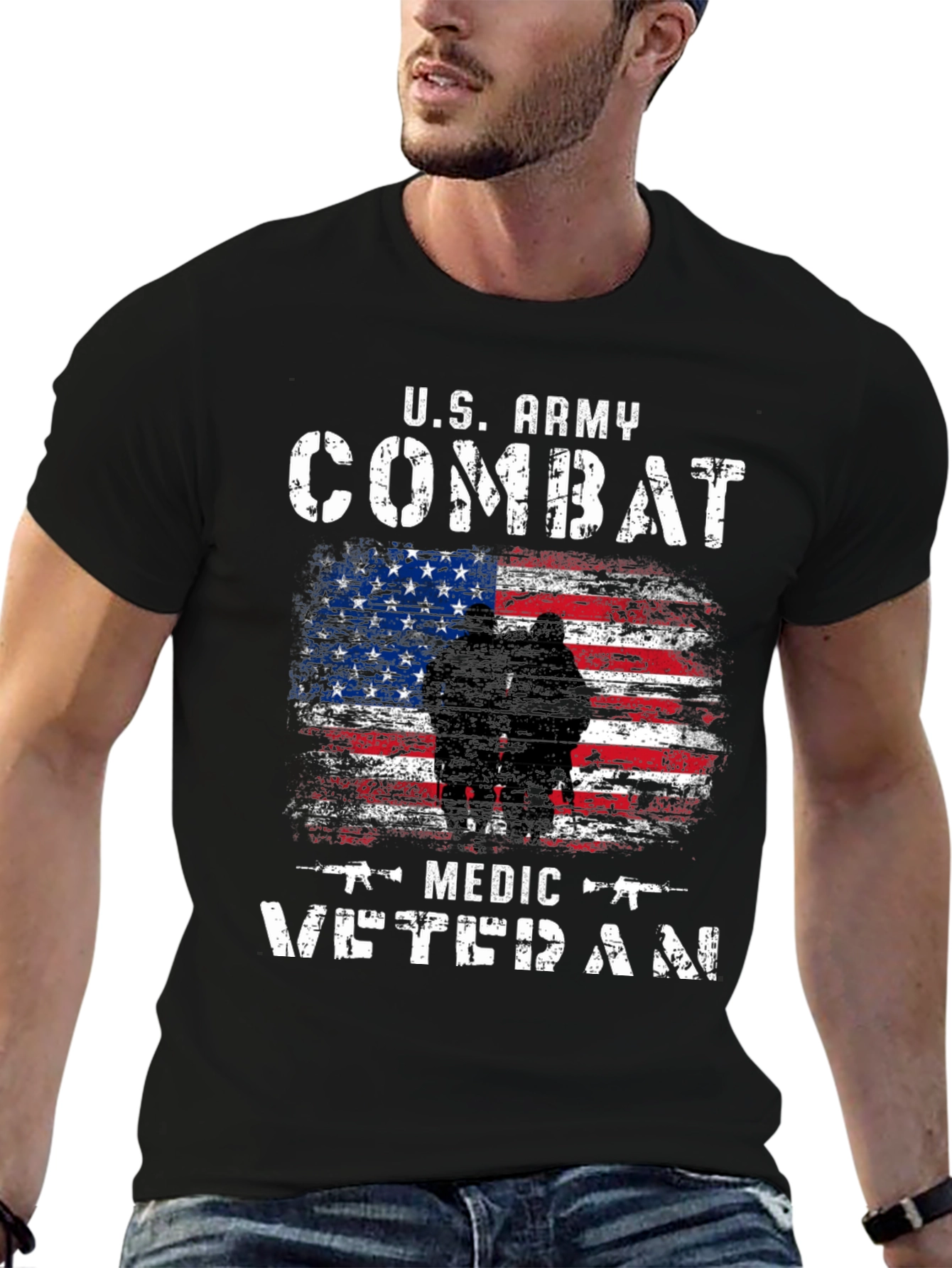 U.S. Army Combat Medic Veteran T-Shirt