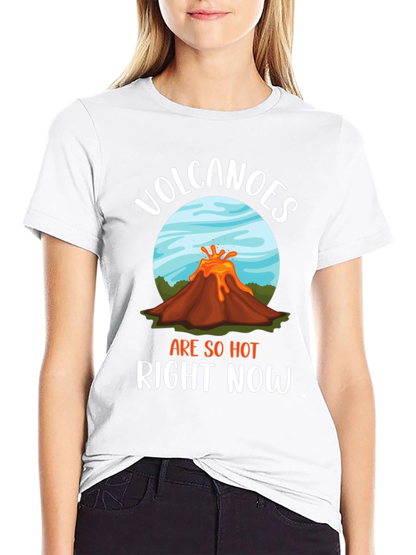 Volcanoes Are So Hot Right Now Graphic Tee