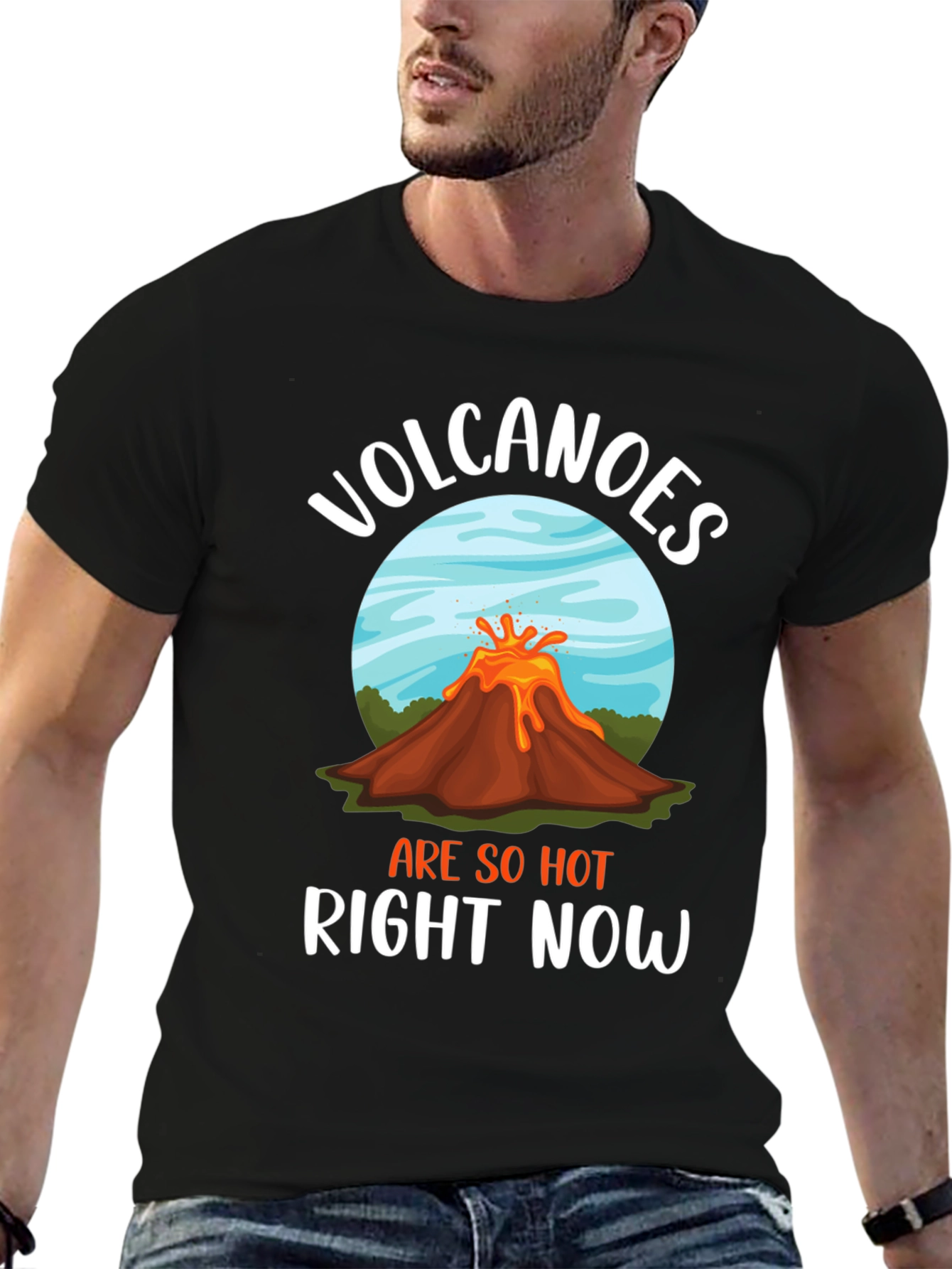 Volcanoes Are So Hot Right Now Graphic Tee