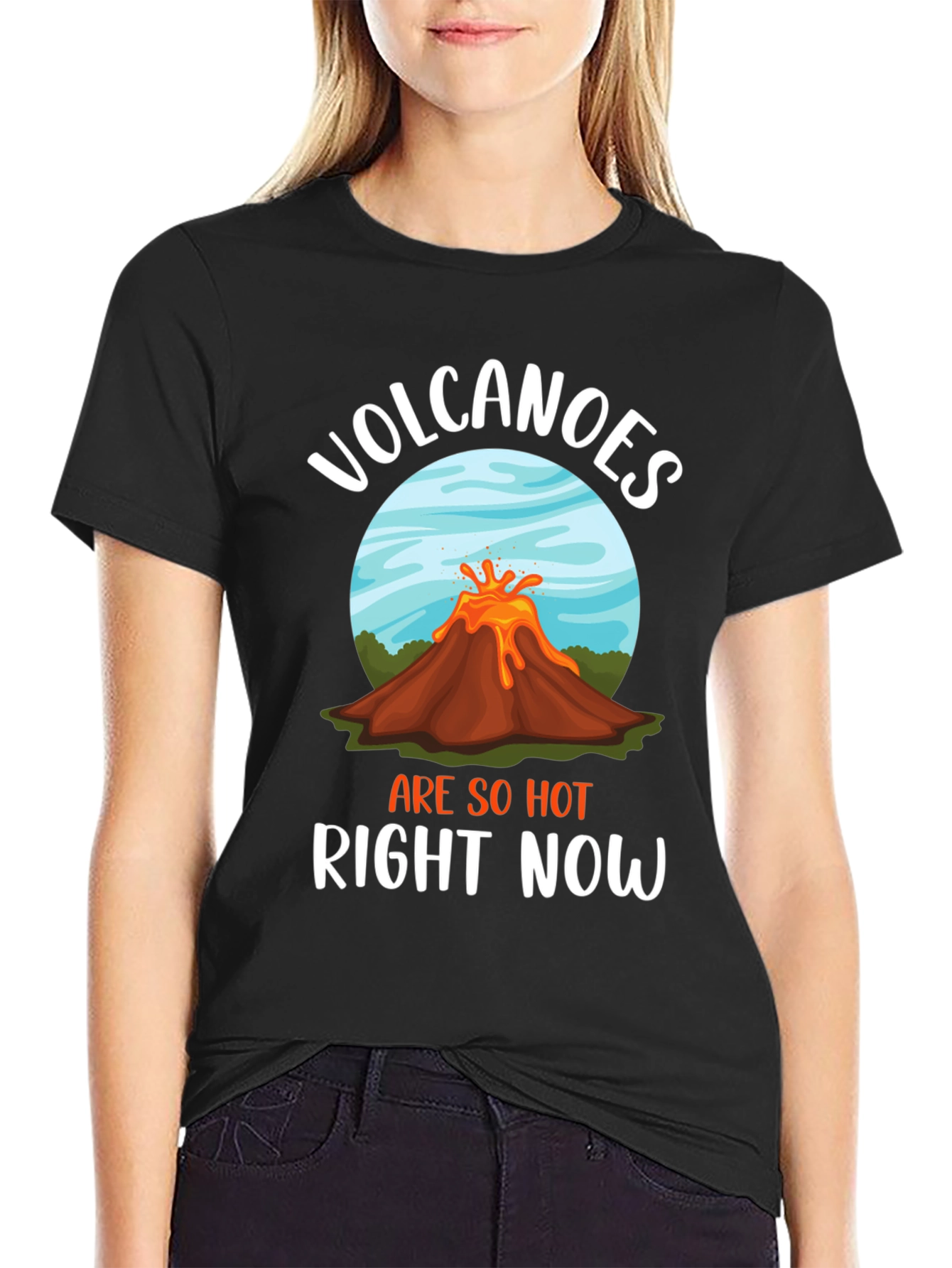 Volcanoes Are So Hot Right Now Graphic Tee