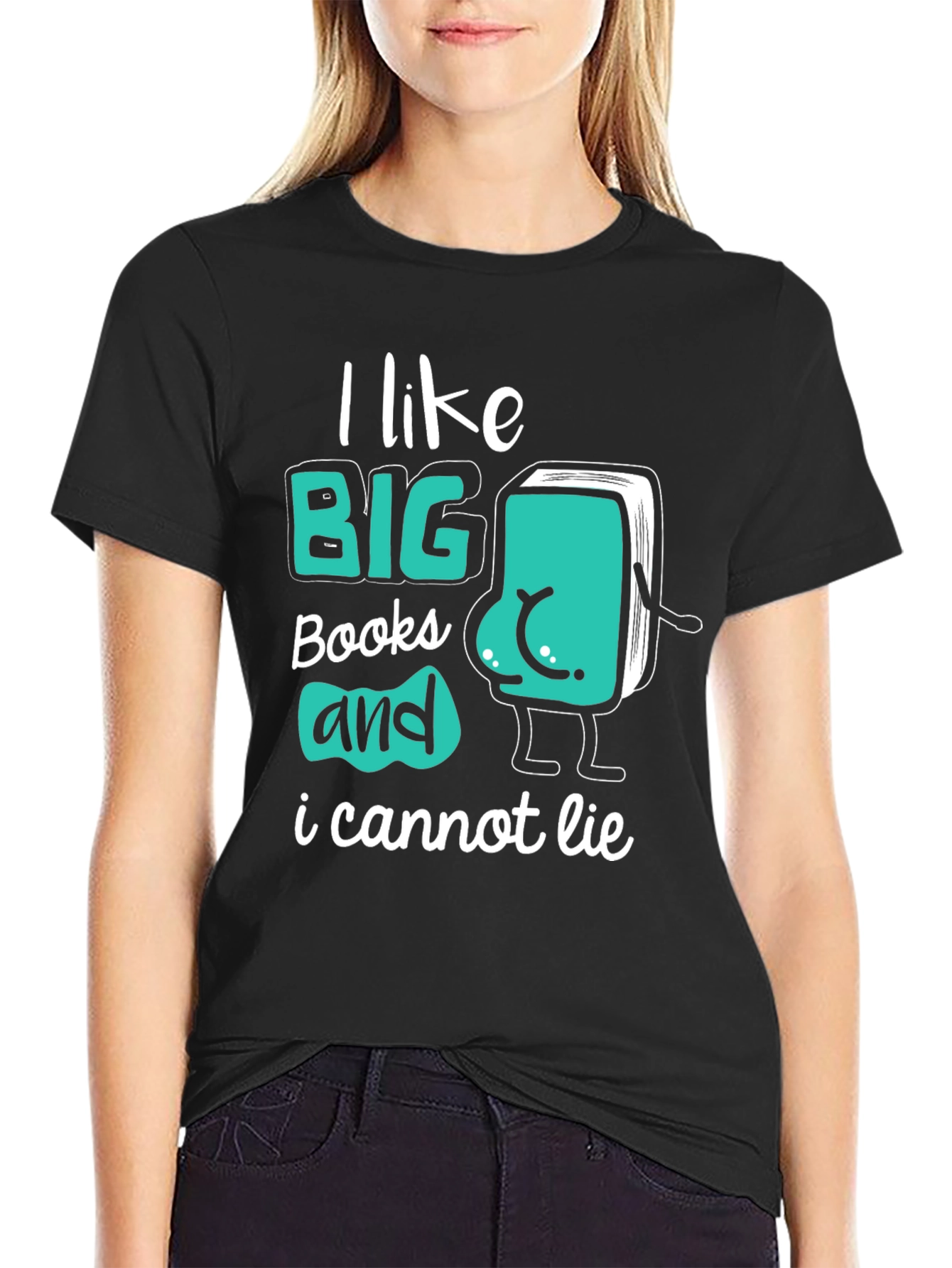 I Like Big Books Funny Graphic Tee